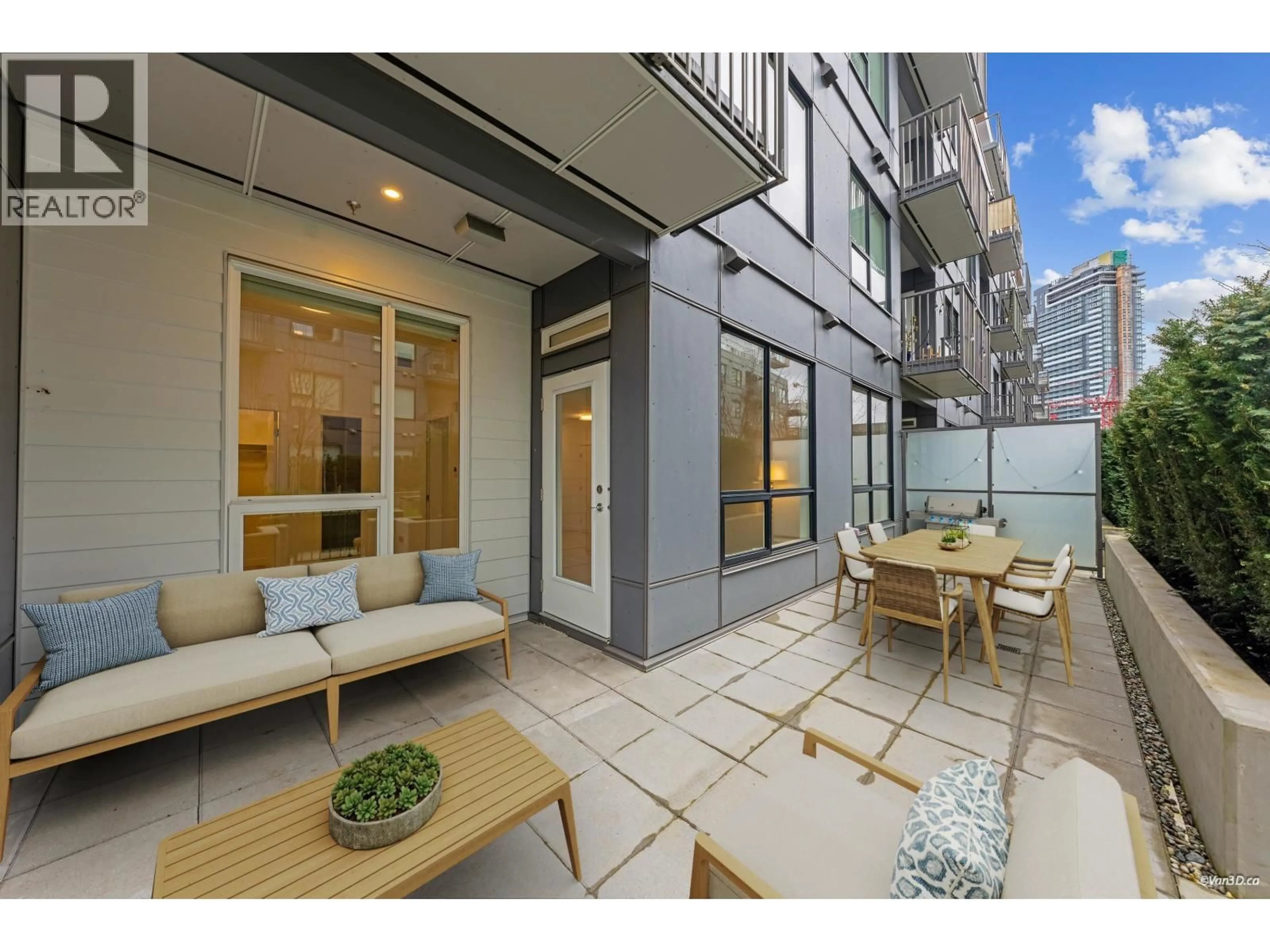 Patio, street for 102 - 645 COMO LAKE AVENUE, Coquitlam British Columbia V3J0N9