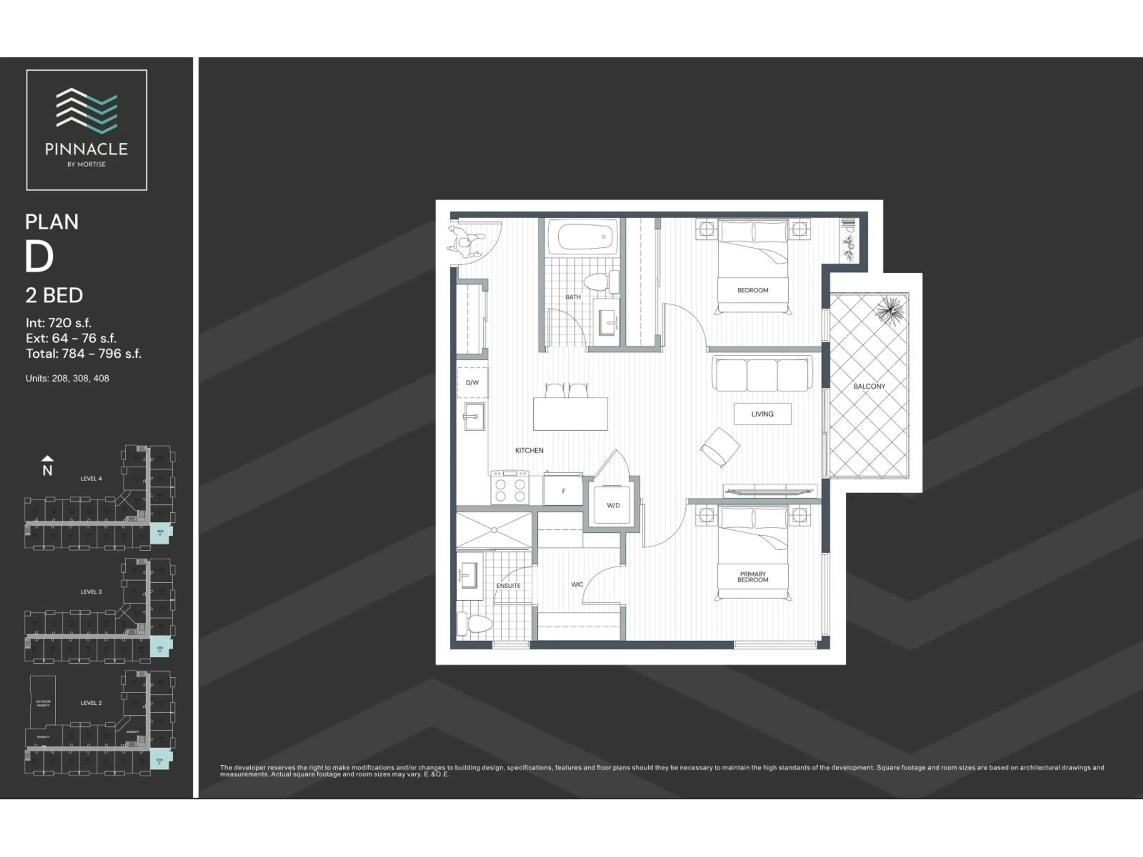 Floor plan for 308 - 1609 160 STREET, Surrey British Columbia V0V0V0