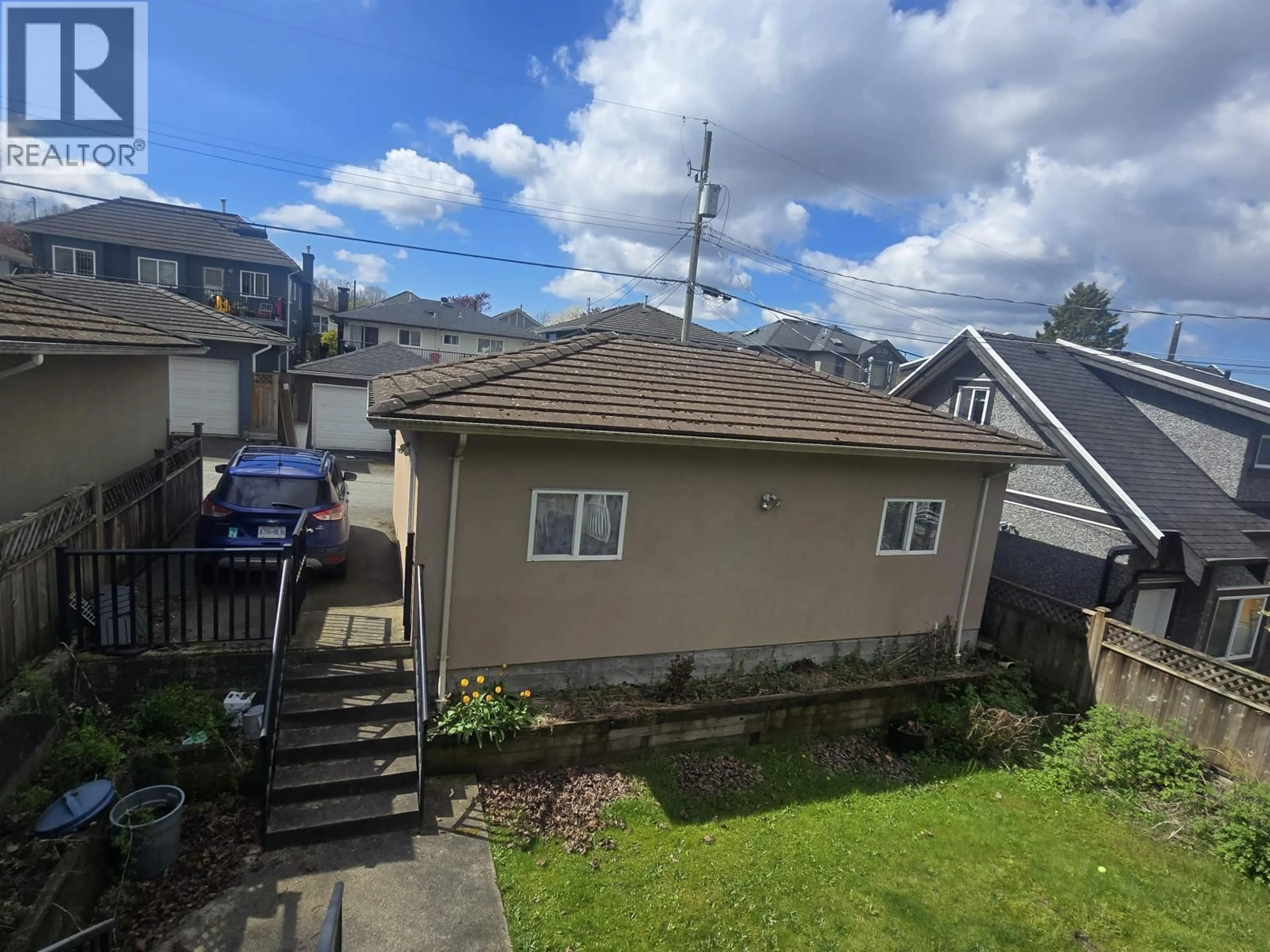 A pic from outside/outdoor area/front of a property/back of a property/a pic from drone, street for 3462 WORTHINGTON DRIVE, Vancouver British Columbia V5M3X9