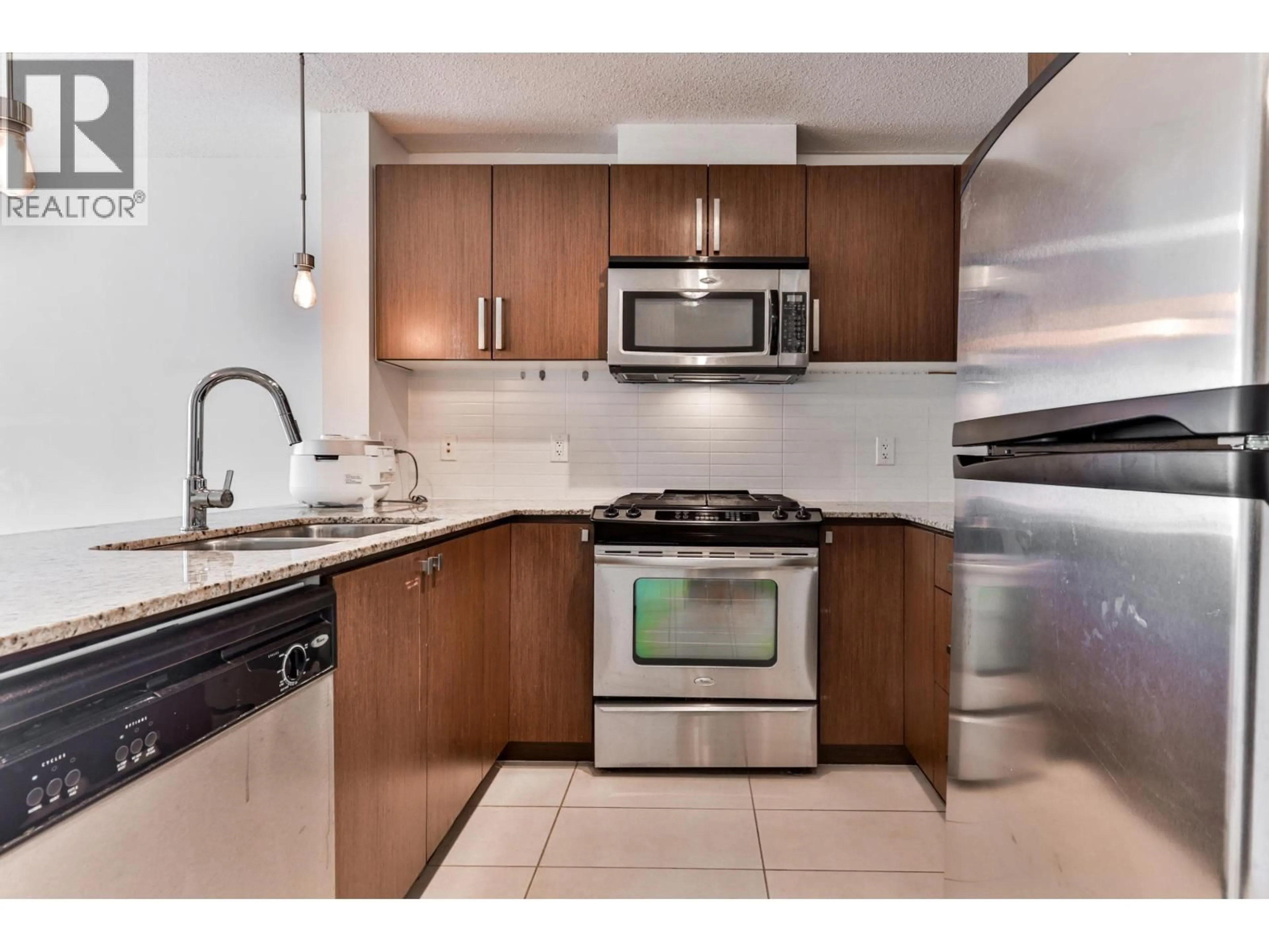 Standard kitchen, ceramic/tile floor for 1201 - 9868 CAMERON STREET, Burnaby British Columbia V3J0A5