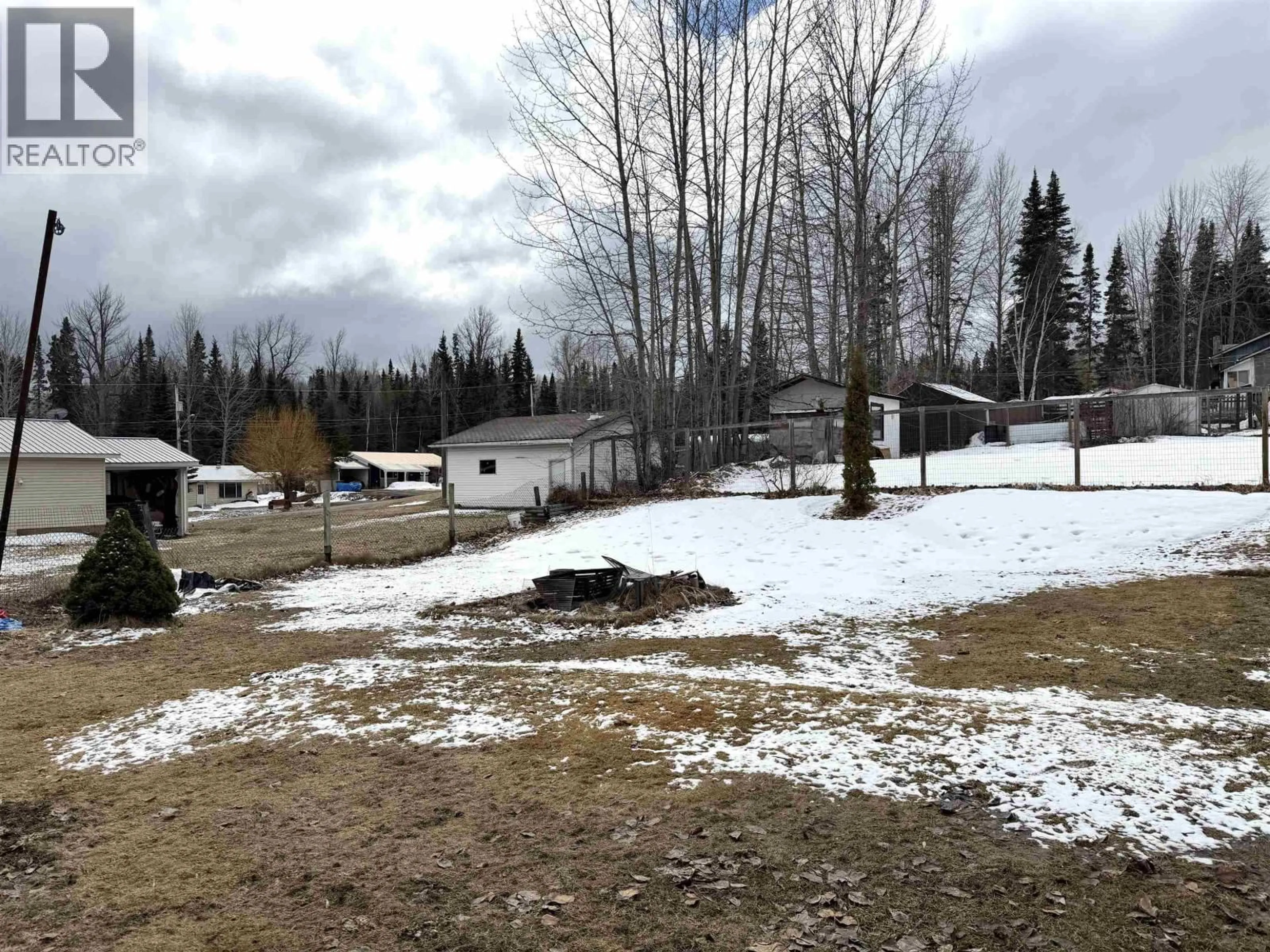 A pic from outside/outdoor area/front of a property/back of a property/a pic from drone, mountain view for 59 CHAPMAN STREET, Granisle British Columbia V0J1W0