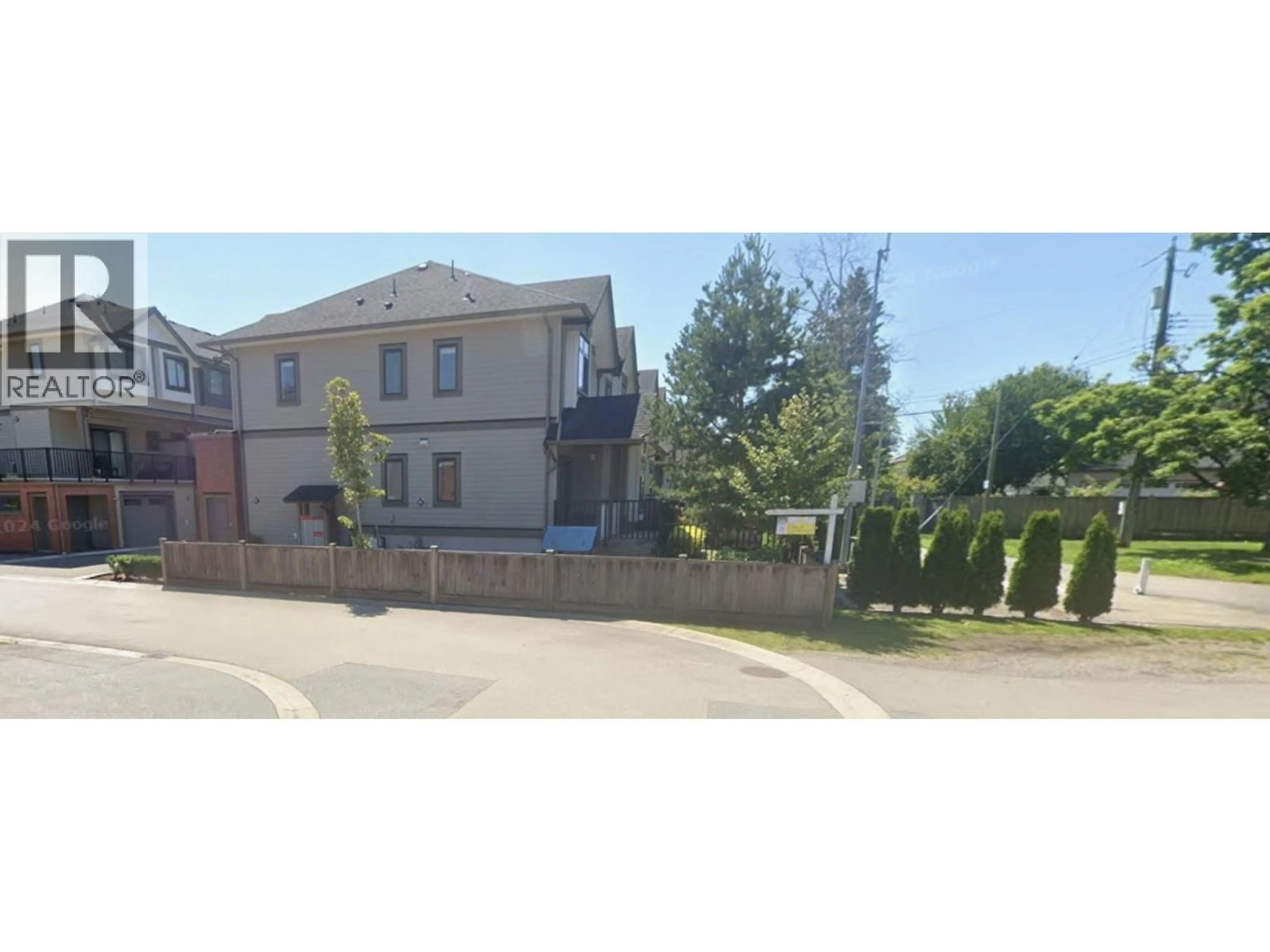 A pic from outside/outdoor area/front of a property/back of a property/a pic from drone, street for 12 - 9551 NO. 3 ROAD, Richmond British Columbia V7A1W2