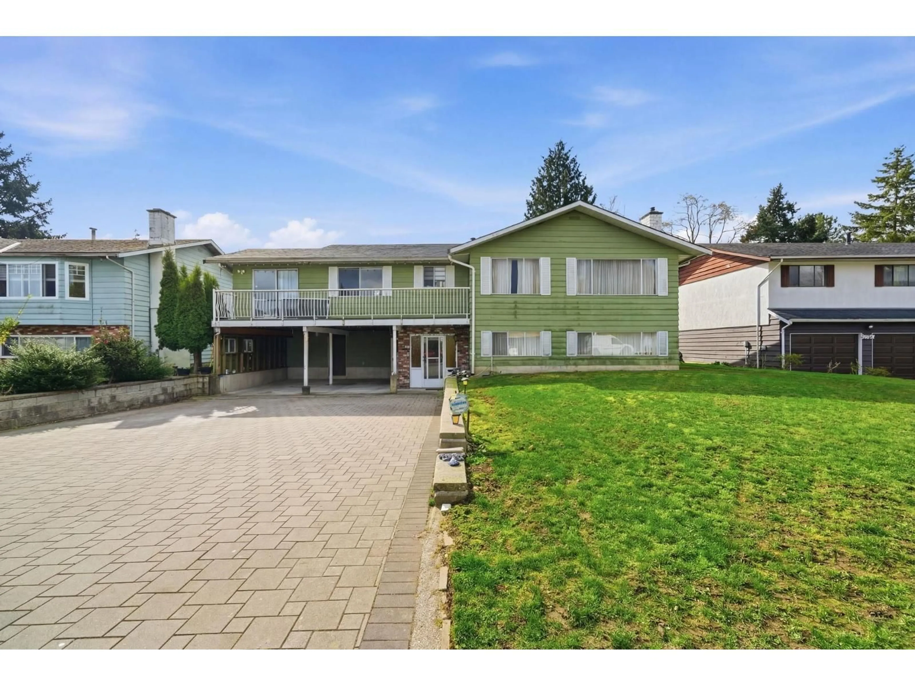 A pic from outside/outdoor area/front of a property/back of a property/a pic from drone, street for 11926 82A AVENUE, Delta British Columbia V4C2E6