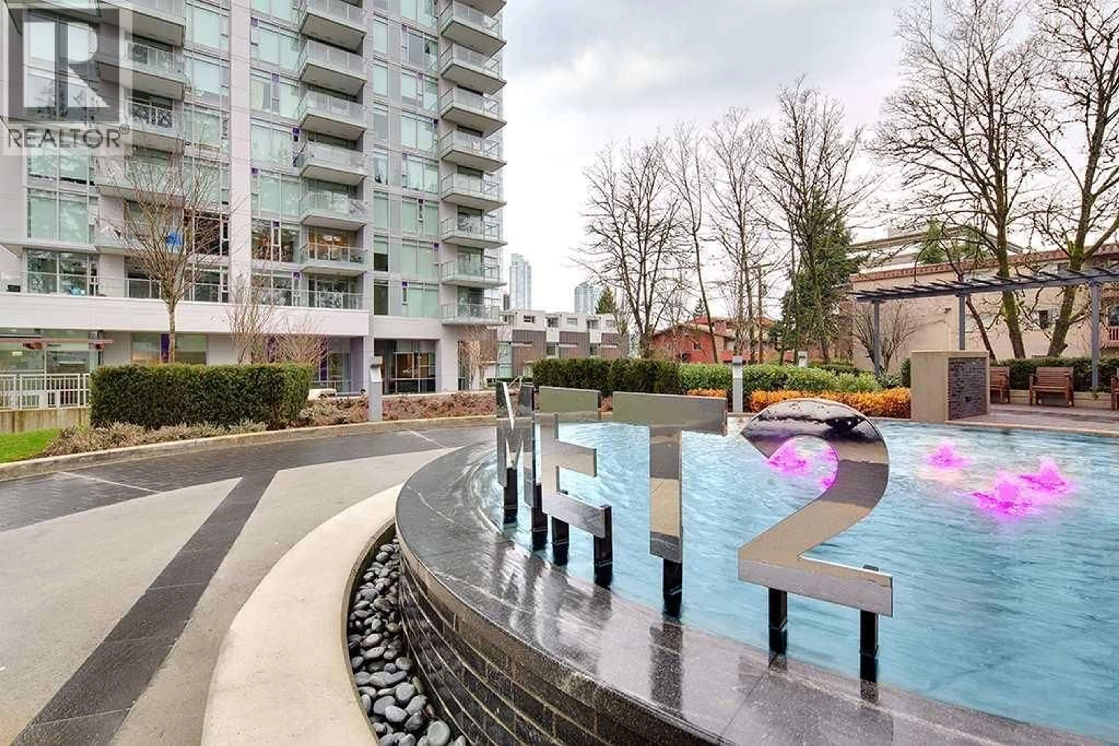 Patio, water/lake/river/ocean view for 3906 - 6538 NELSON AVENUE, Burnaby British Columbia V5H0G5