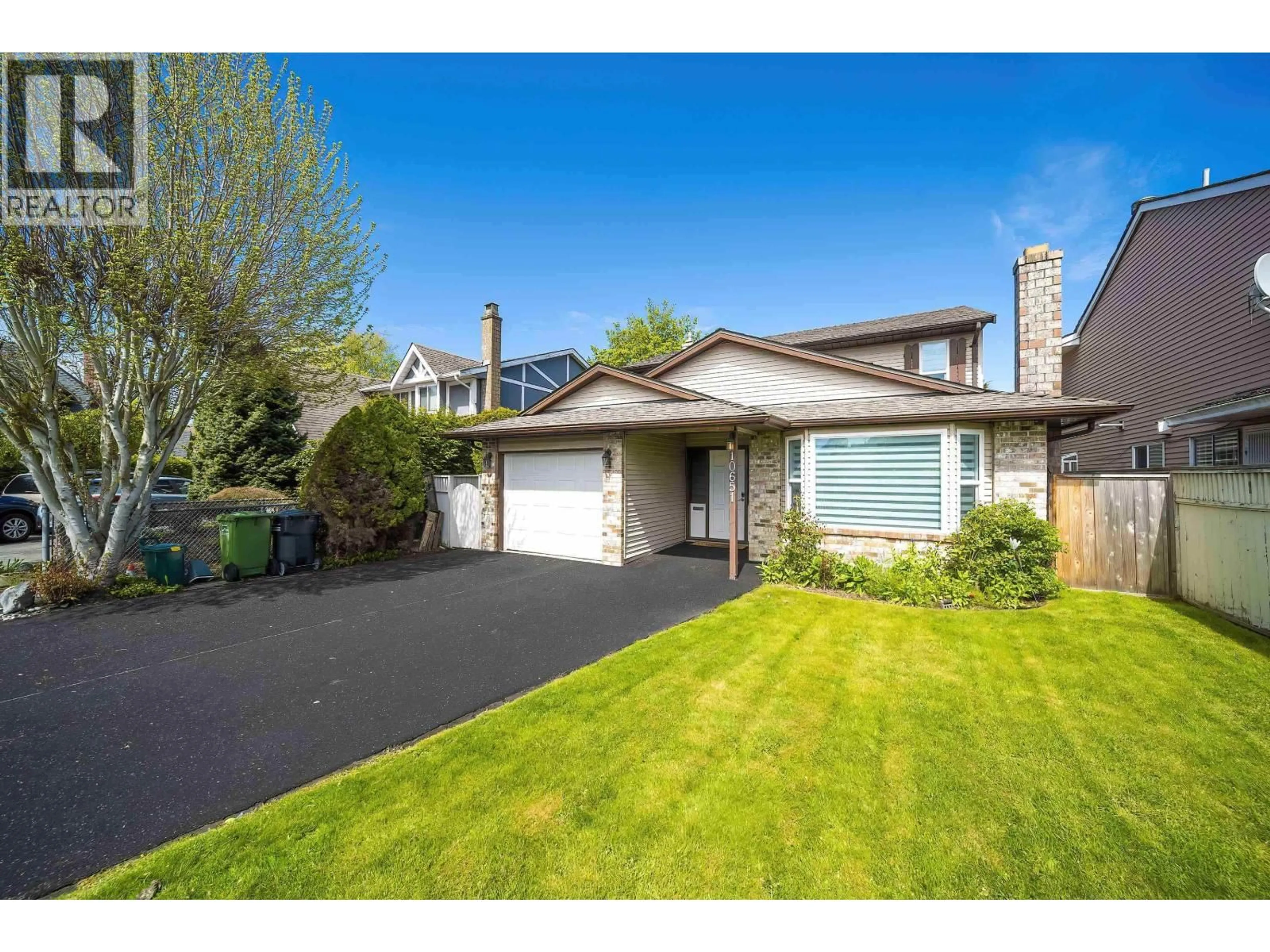 Home with vinyl exterior material, street for 10651 CANSO CRESCENT, Richmond British Columbia V7E5B6
