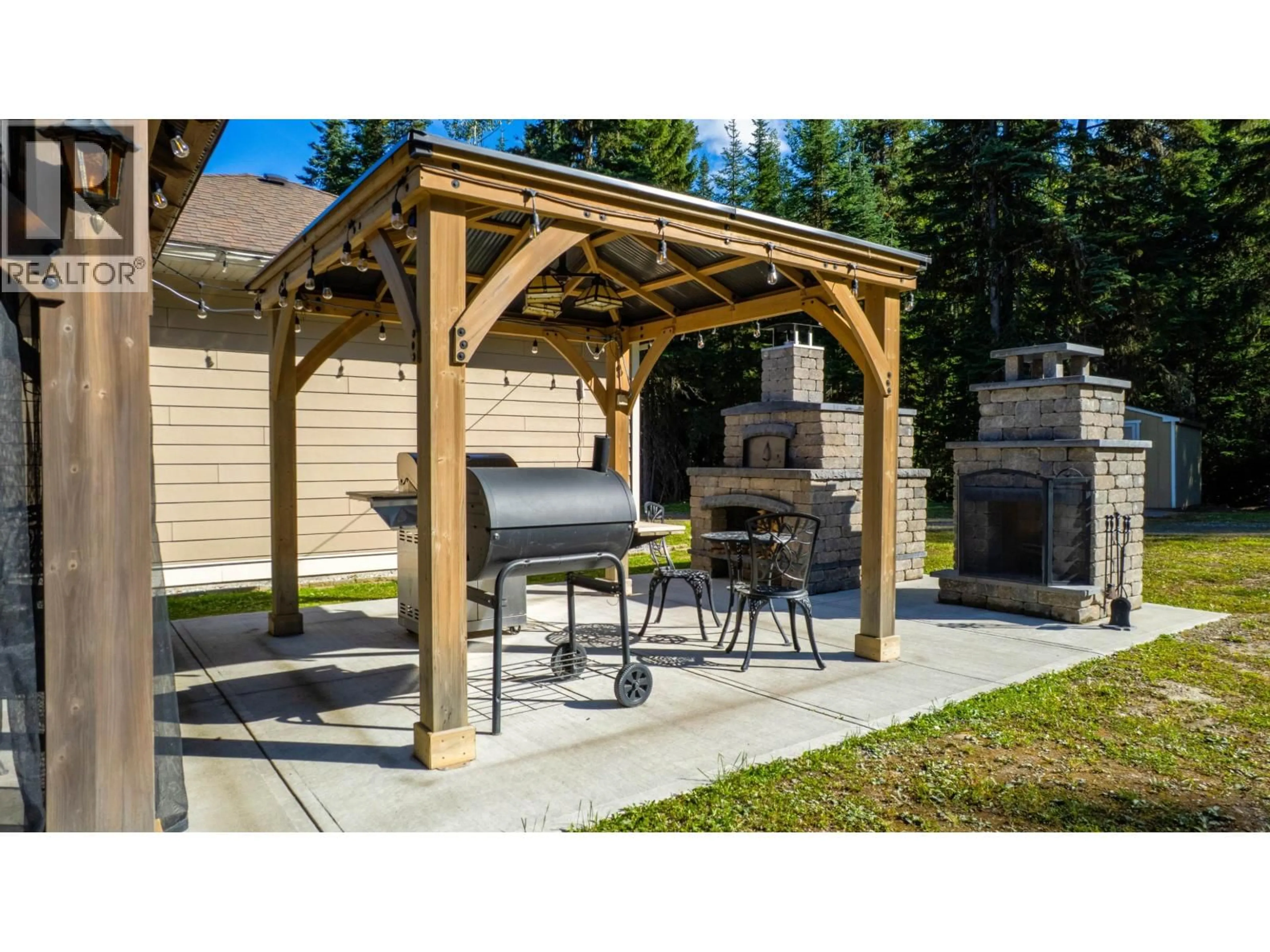 Patio, mountain view for 9845 HALDI ROAD, Prince George British Columbia V2N6J5
