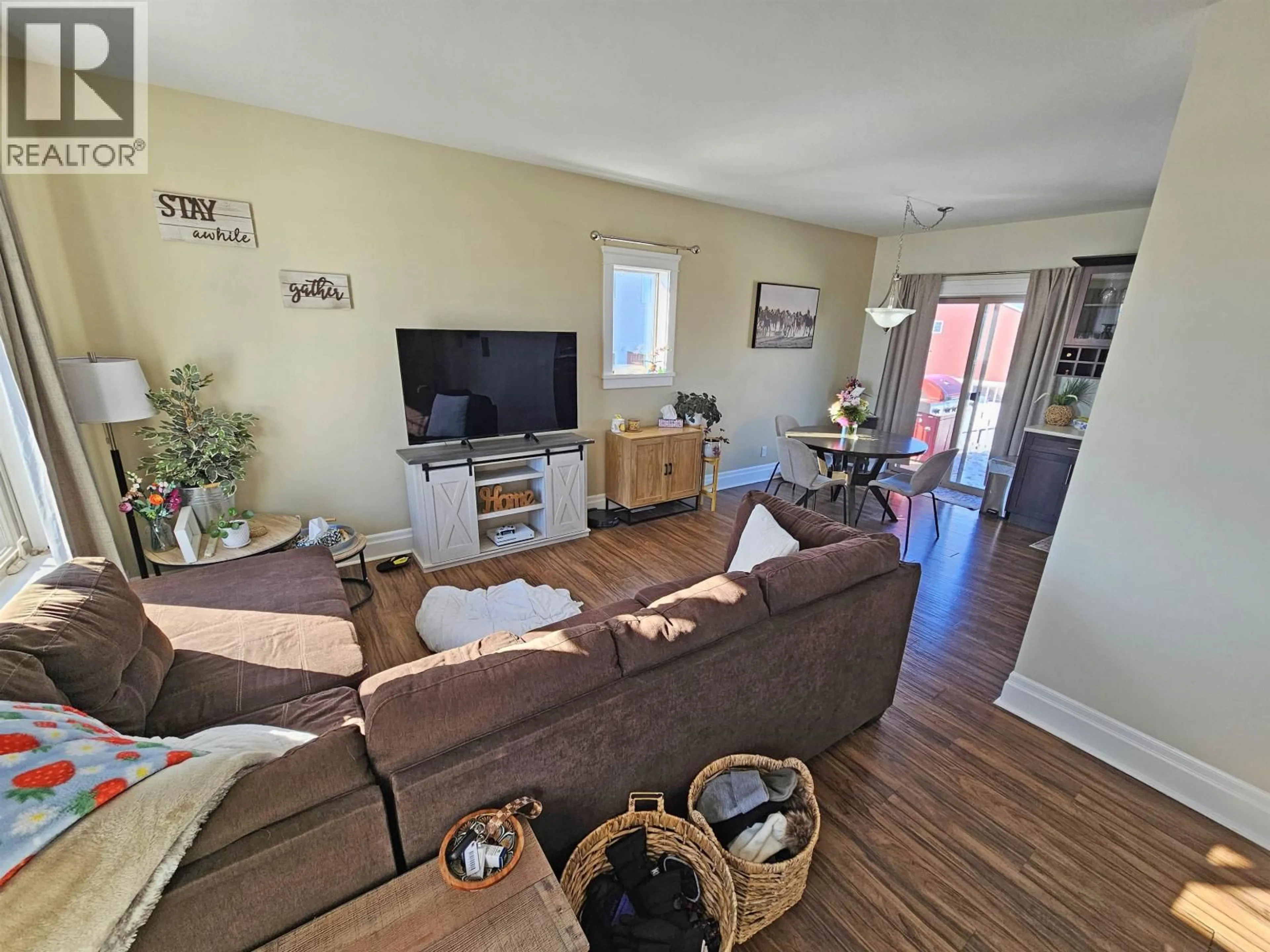 Living room with furniture, unknown for 8616 84 STREET, Fort St. John British Columbia V1J0K8