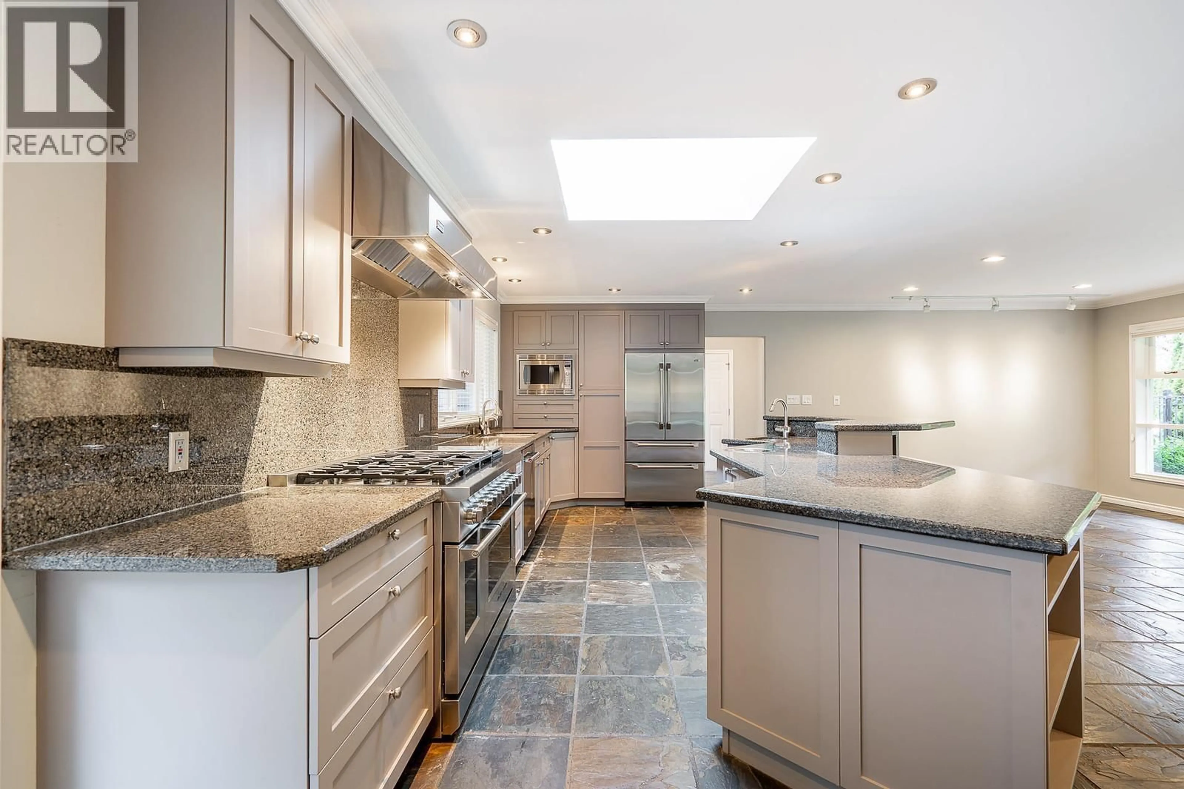 Contemporary kitchen, ceramic/tile floor for 3980 WESTRIDGE AVENUE, West Vancouver British Columbia V7V3H7
