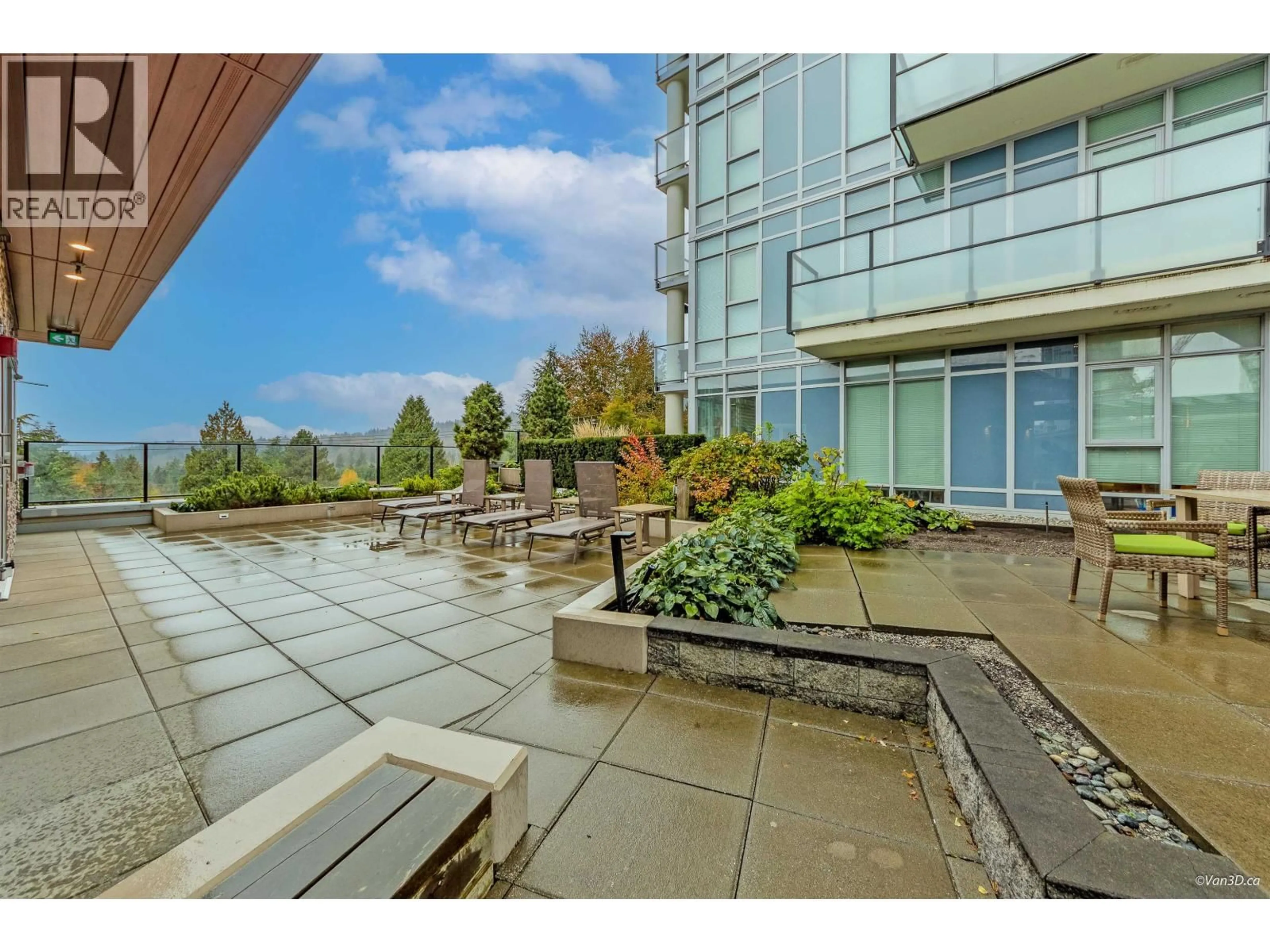 Patio, water/lake/river/ocean view for 1309 - 691 NORTH ROAD, Coquitlam British Columbia V3J0H9