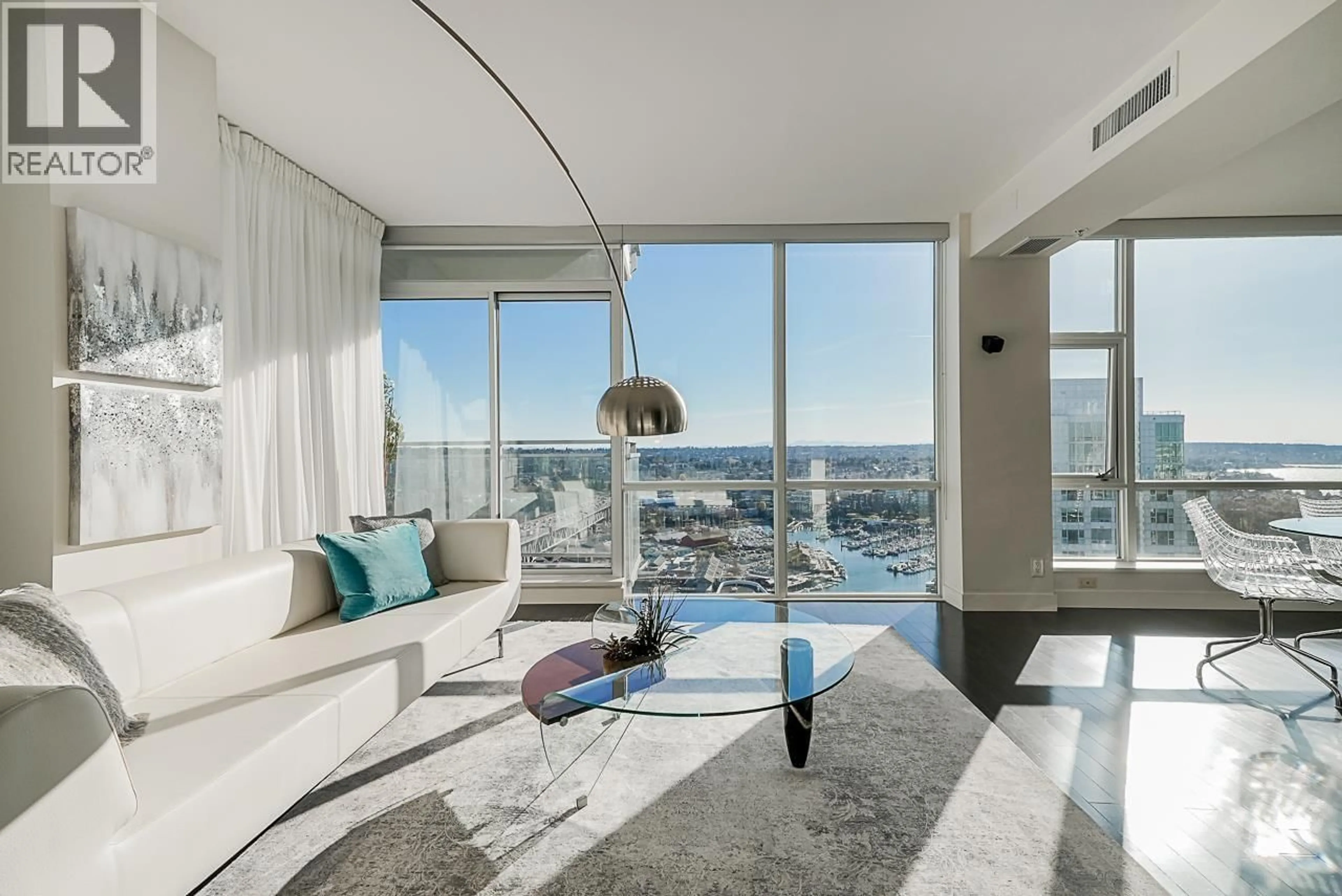 Living room with furniture, unknown for 2703 - 1455 HOWE STREET, Vancouver British Columbia V6Z1C2