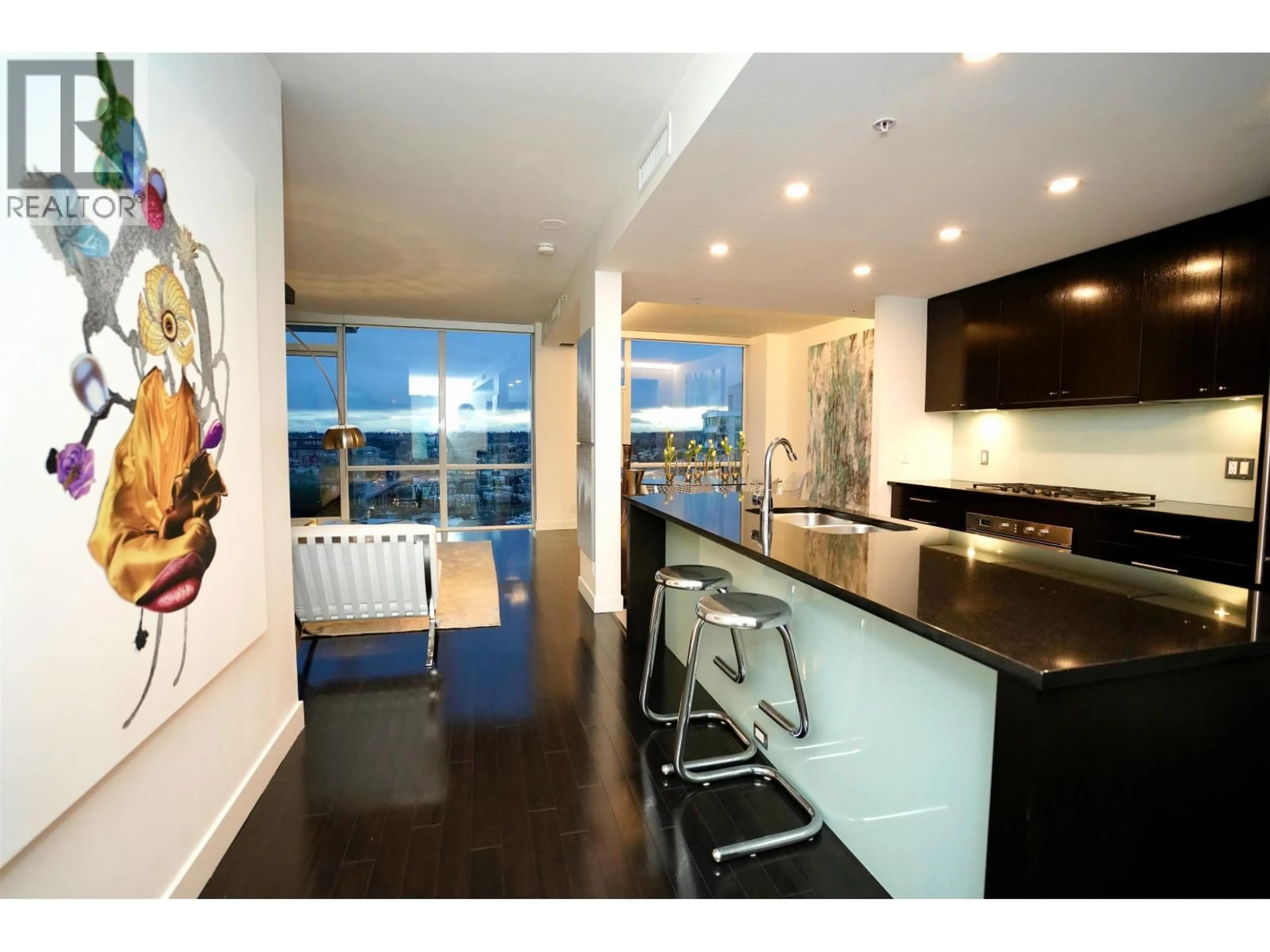 Open concept kitchen, unknown for 2703 - 1455 HOWE STREET, Vancouver British Columbia V6Z1C2