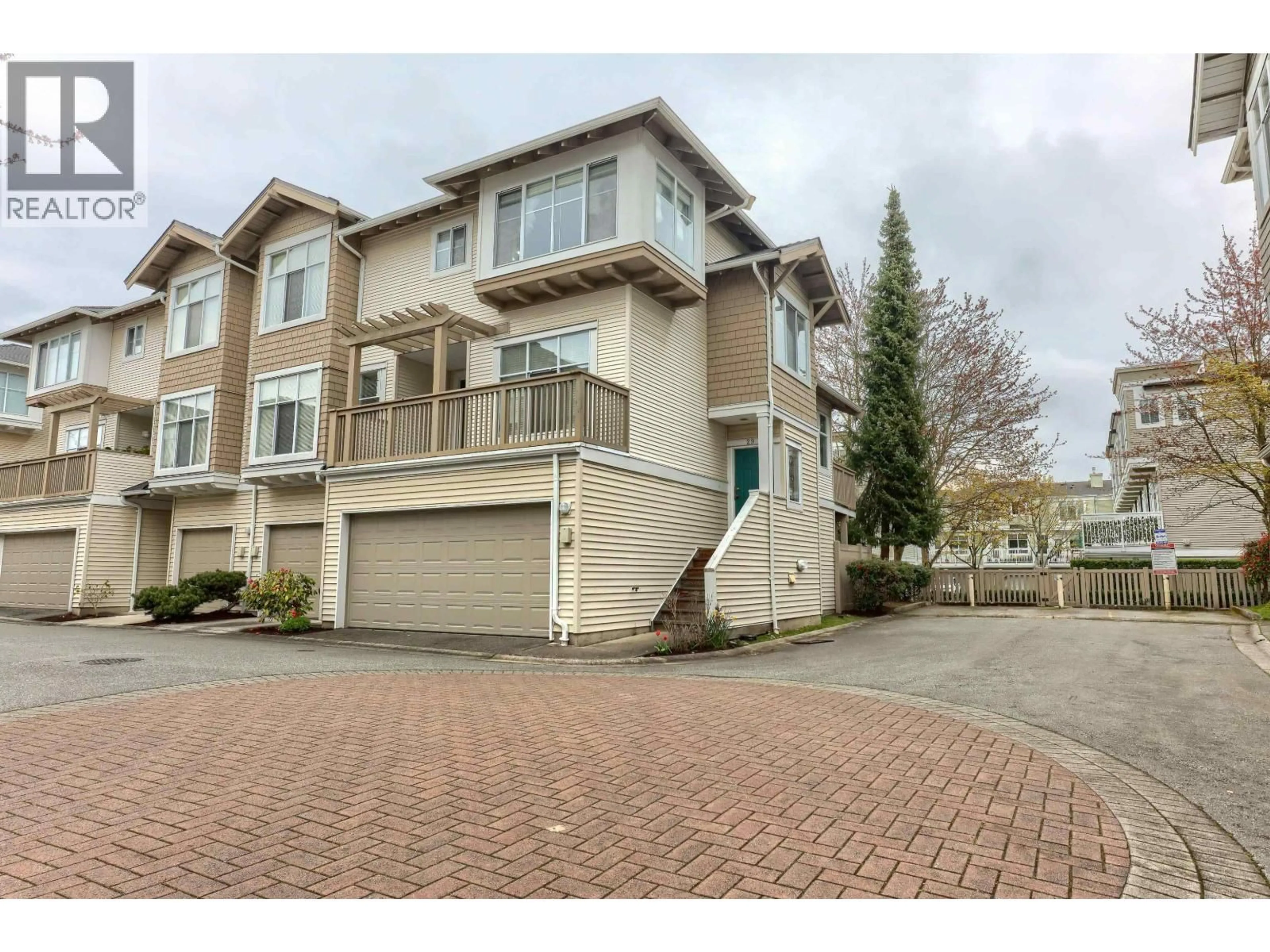 A pic from outside/outdoor area/front of a property/back of a property/a pic from drone, street for 29 - 6588 BARNARD DRIVE, Richmond British Columbia V7C5R8