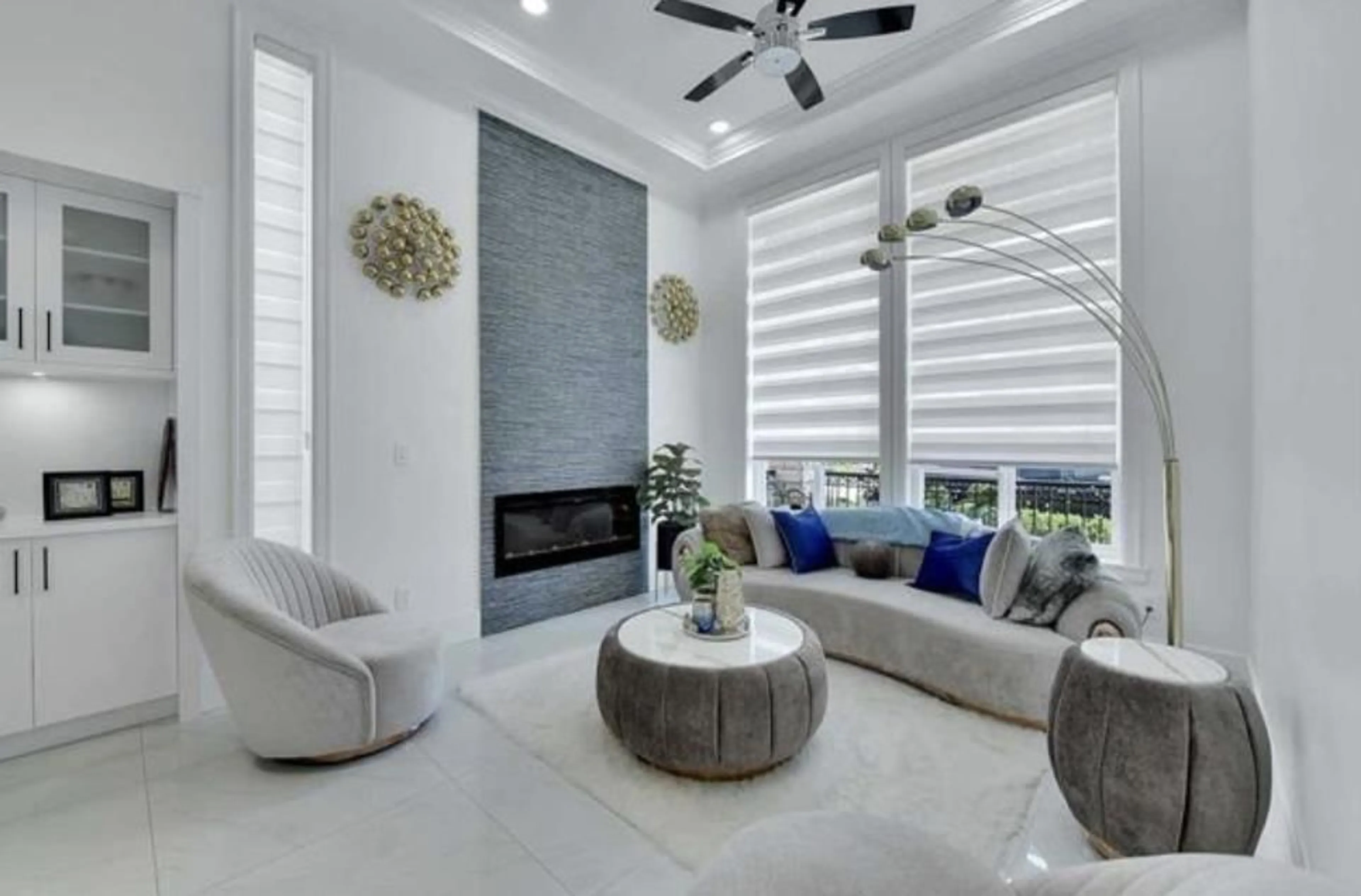 Living room with furniture, ceramic/tile floor for 8825 131 STREET, Surrey British Columbia V3V0A8