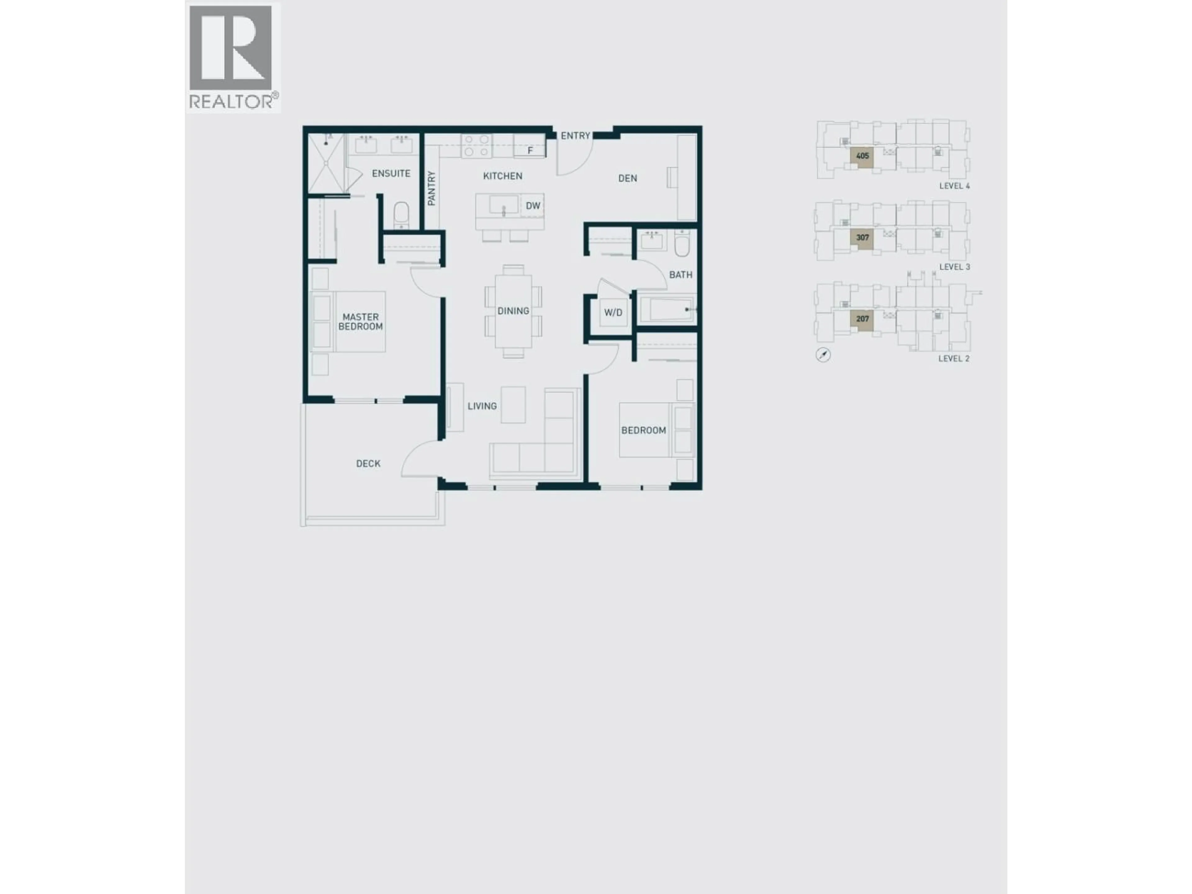 Floor plan for 307 - 1012 AUCKLAND STREET, New Westminster British Columbia V3M0M3