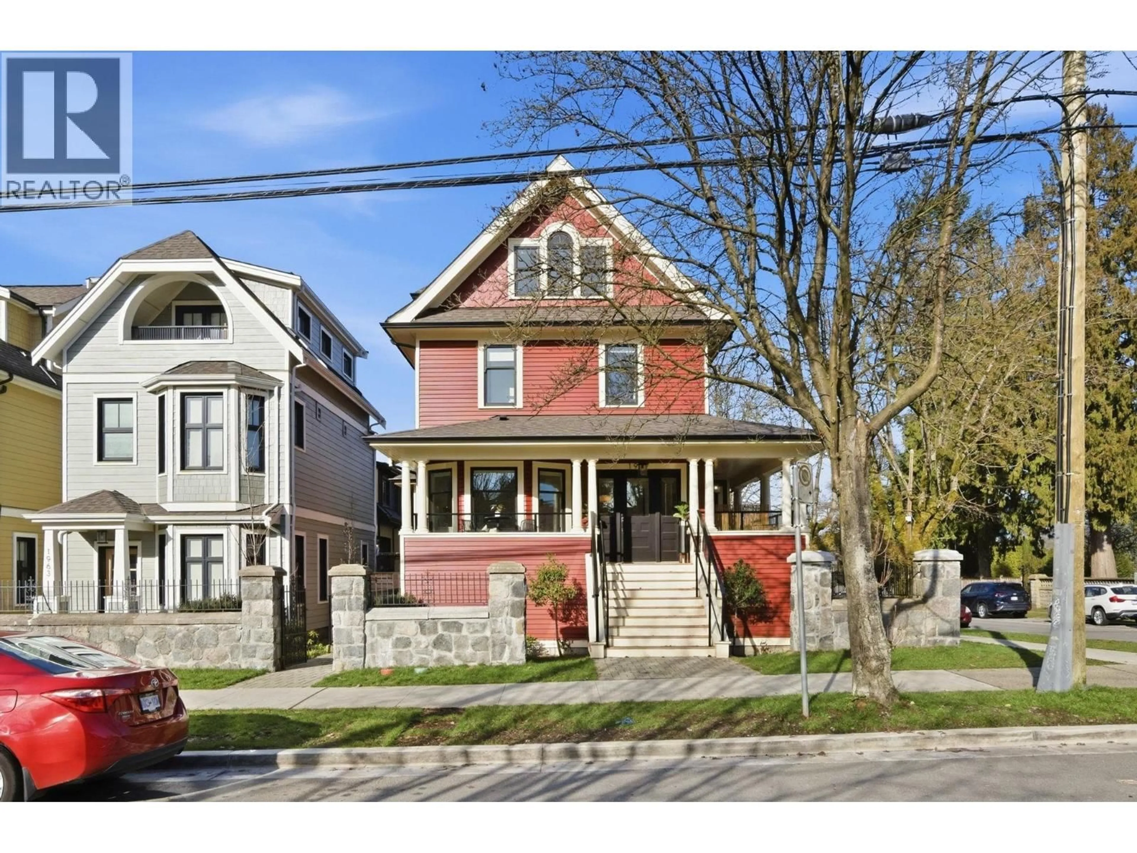 Home with brick exterior material, street for 1967 NAPIER STREET, Vancouver British Columbia V5L2N6