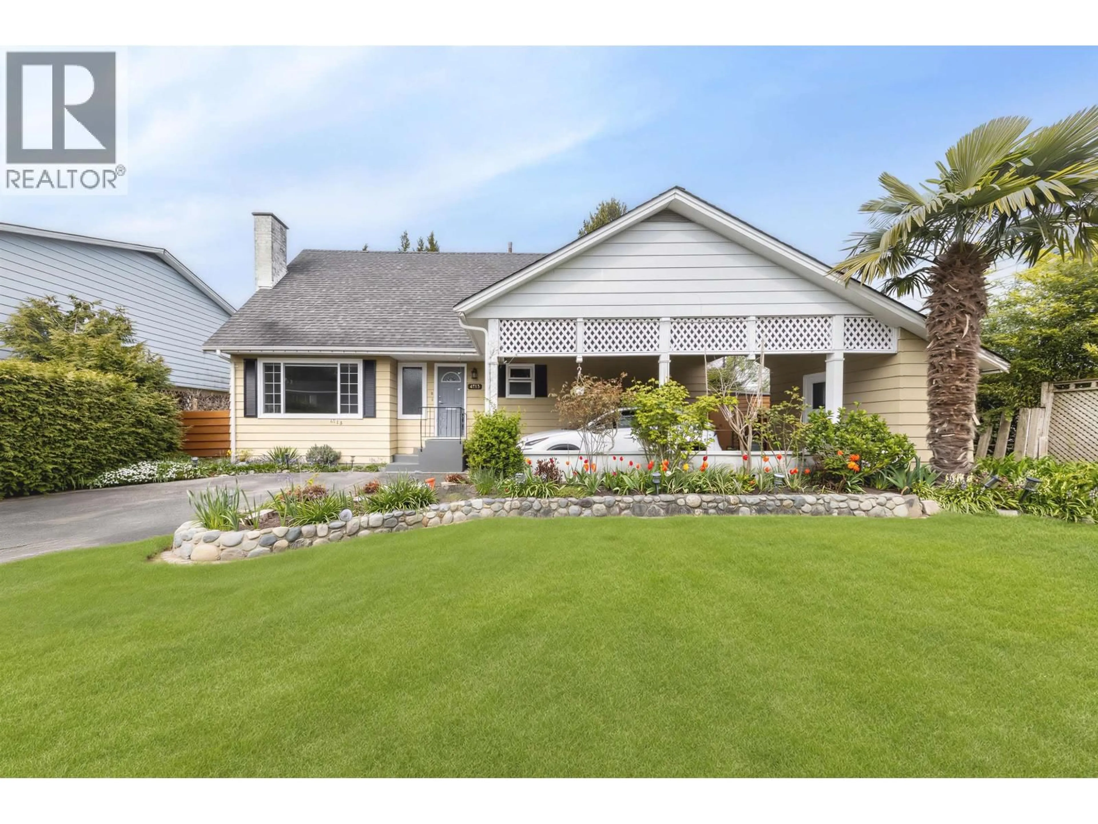 Home with vinyl exterior material, street for 4713 46 AVENUE, Delta British Columbia V4K1N2