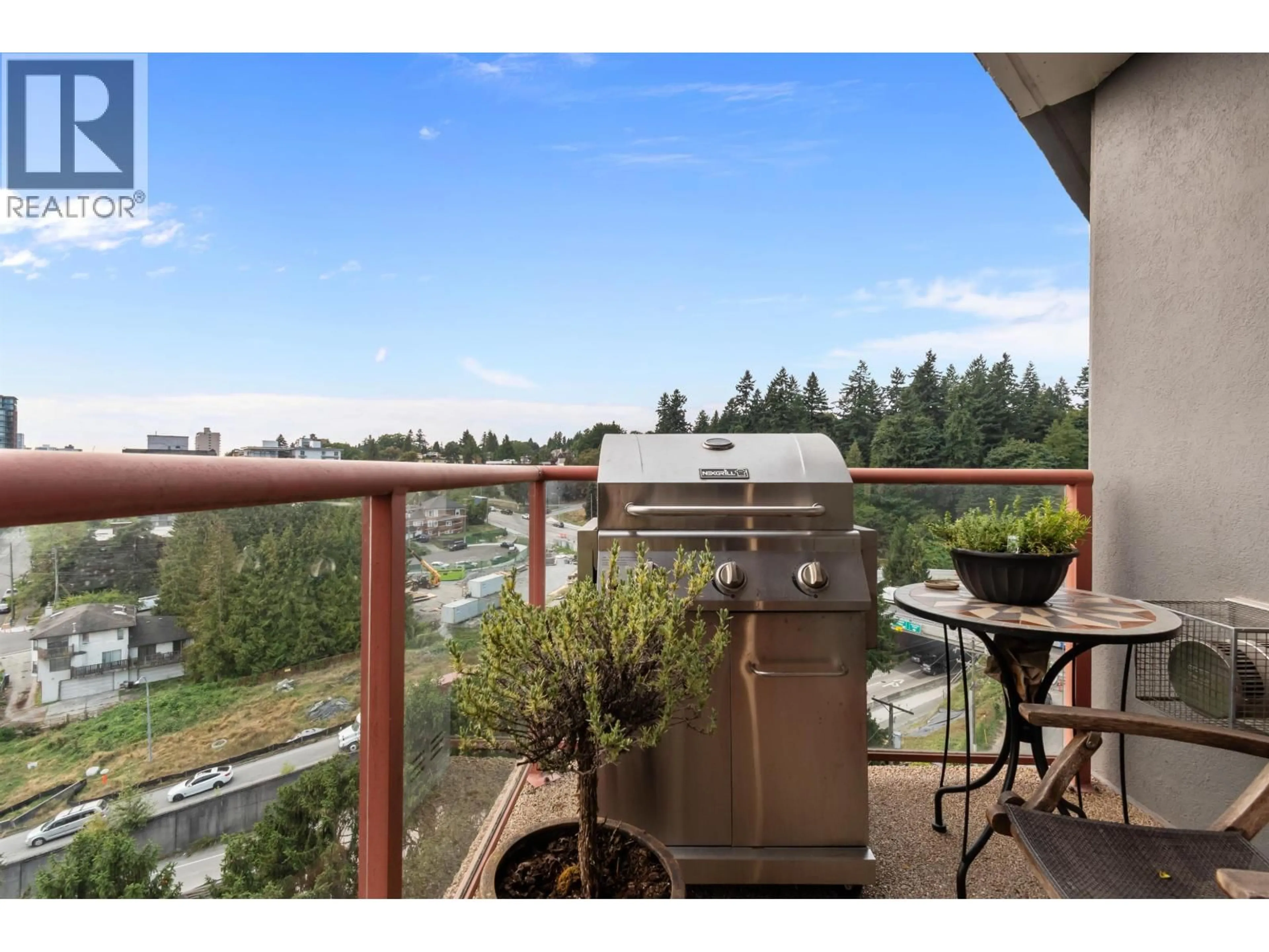 Patio, water/lake/river/ocean view for 1104 - 38 LEOPOLD PLACE, New Westminster British Columbia V3L2C6