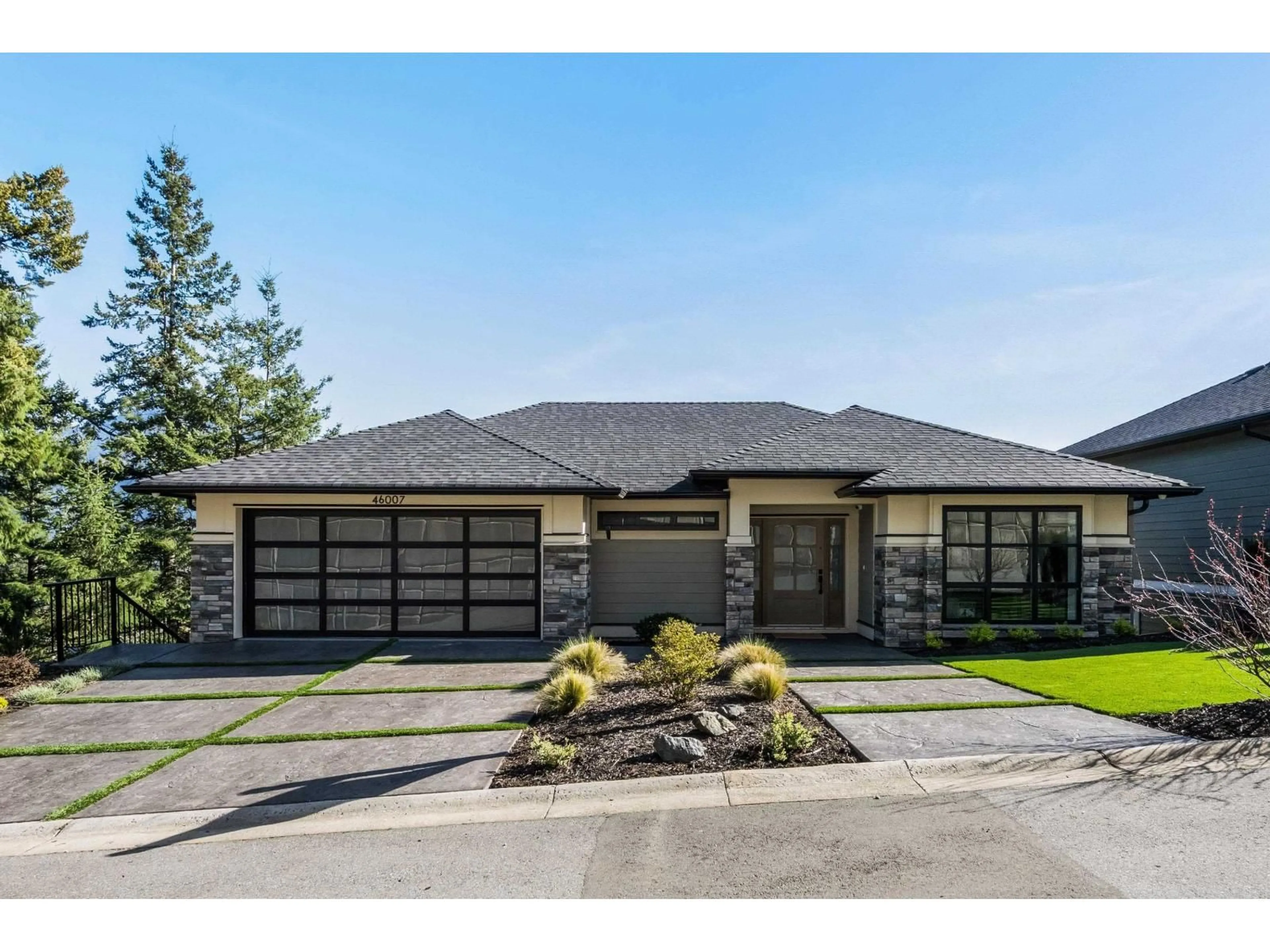 Home with brick exterior material, street for 46007 WEEDEN DRIVE, Chilliwack British Columbia V2R5T8
