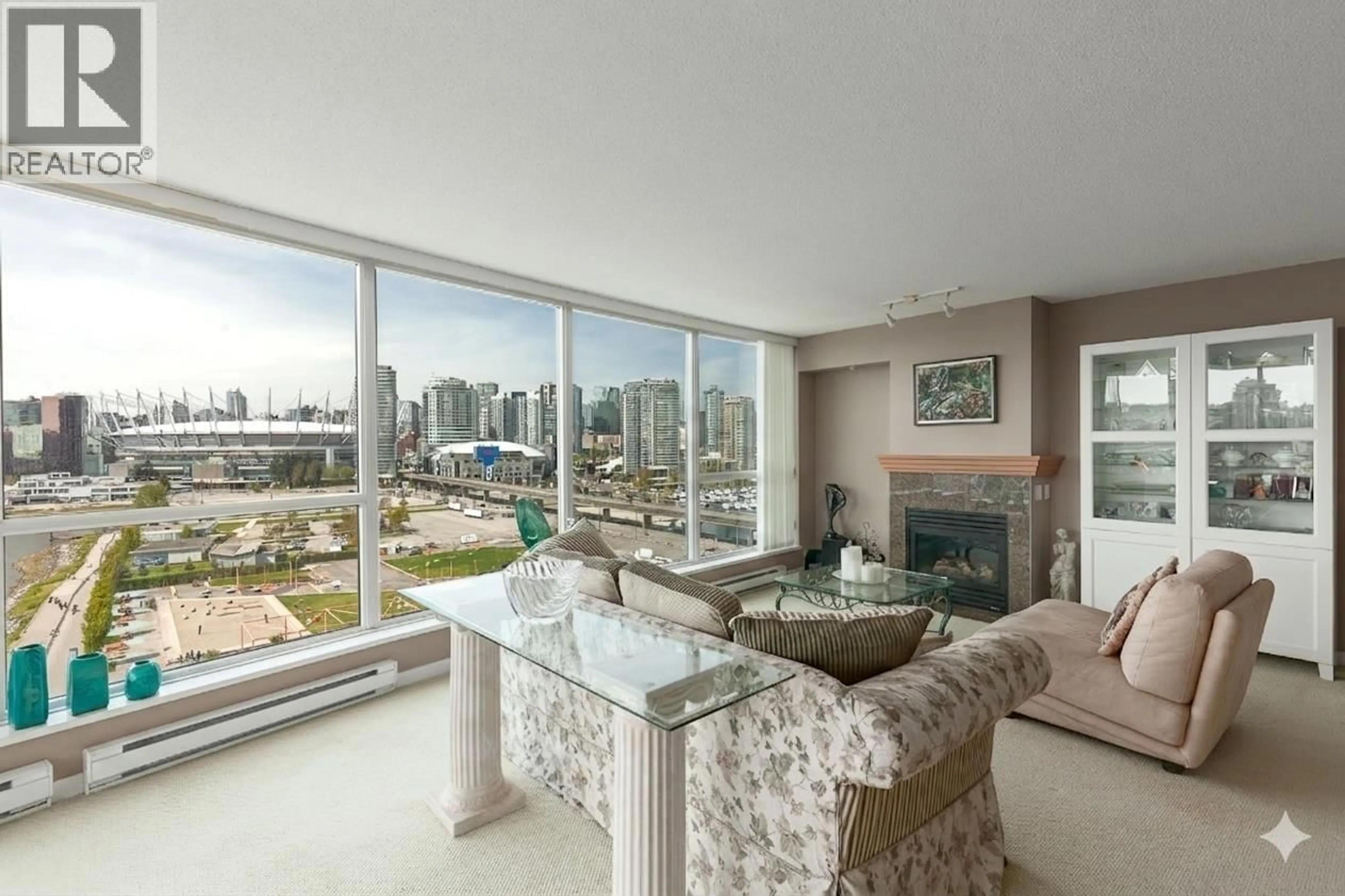 Living room with furniture, unknown for 1305 - 120 MILROSS AVENUE, Vancouver British Columbia V6A4K7