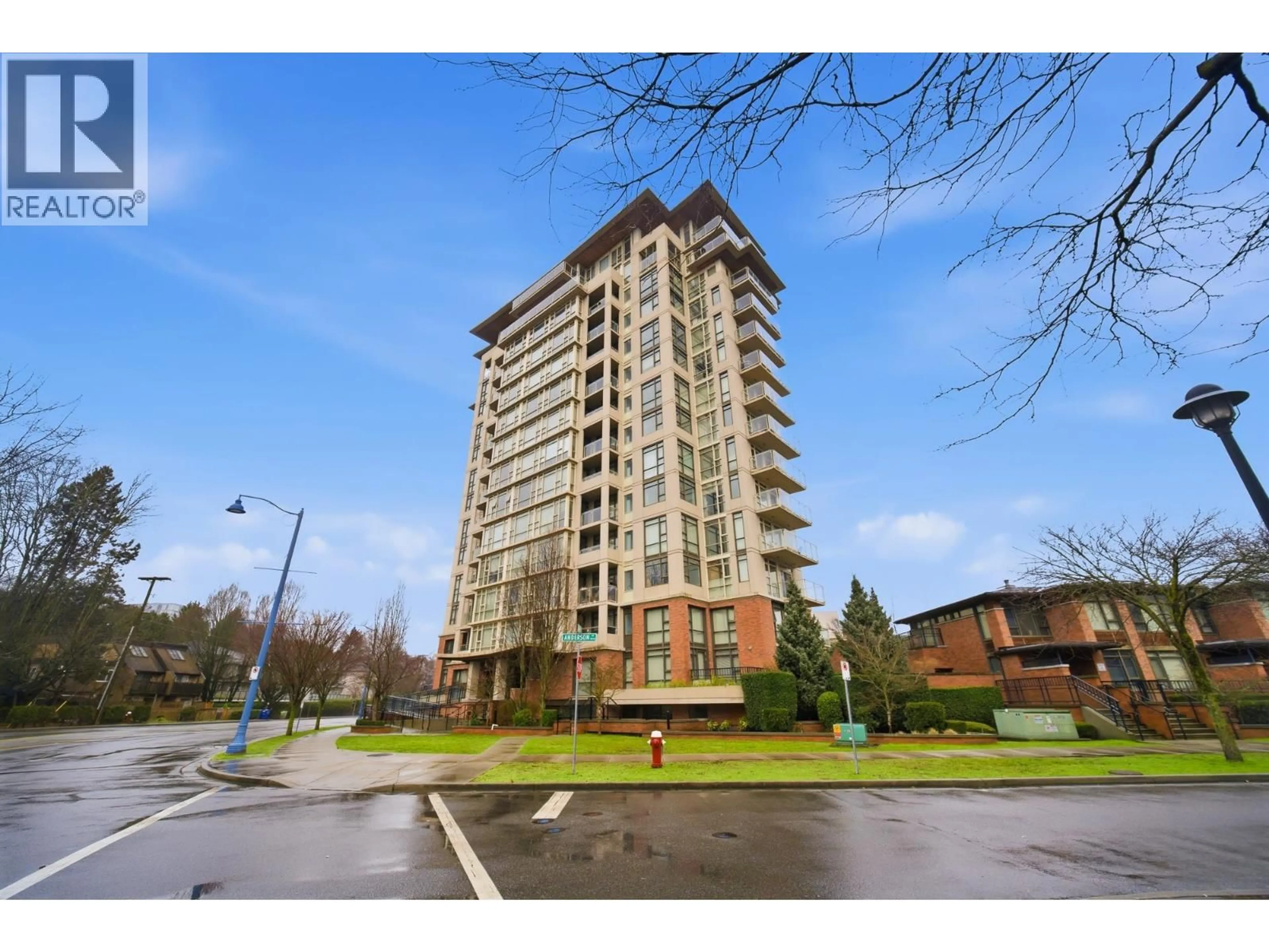 A pic from outside/outdoor area/front of a property/back of a property/a pic from drone, building for 601 - 8333 ANDERSON ROAD, Richmond British Columbia V6Y0E2