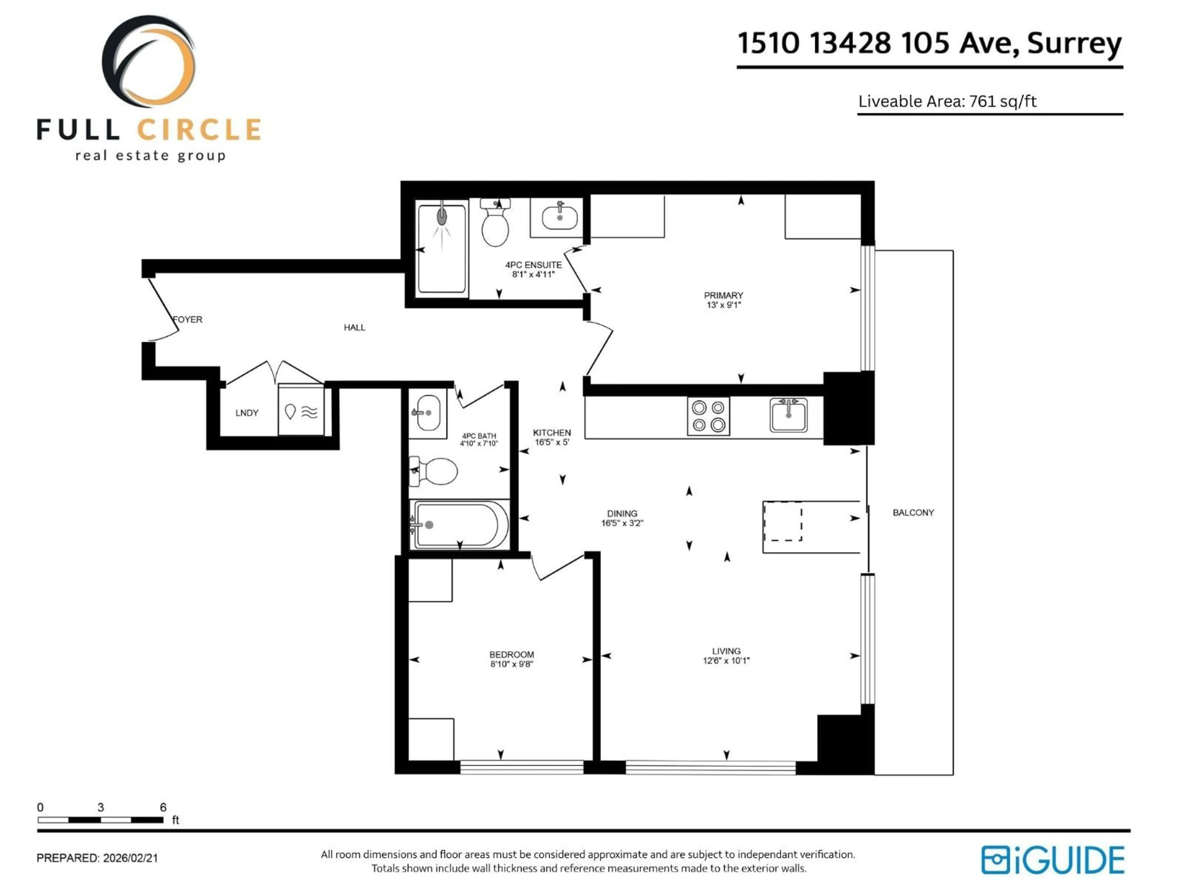 Floor plan for 13428 105 AVENUE, Surrey British Columbia V3T0S6