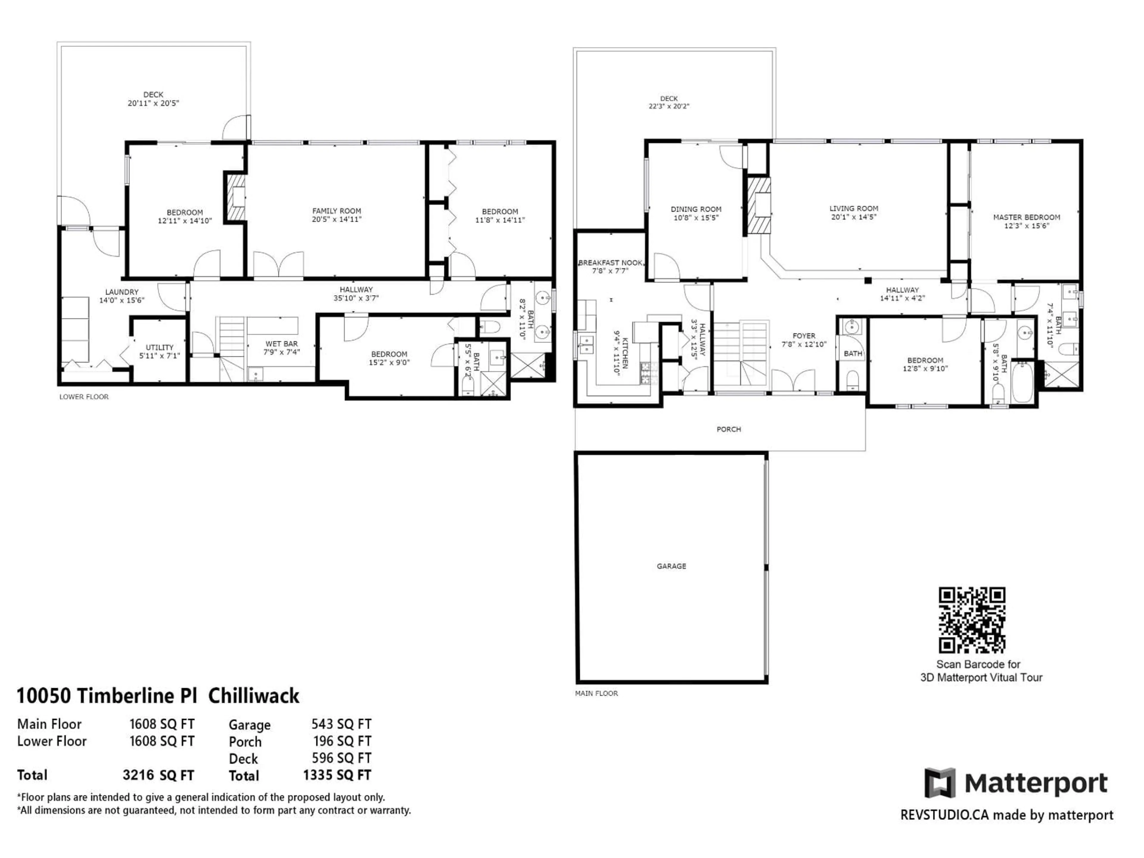 Floor plan for 10050 TIMBERLINE PLACE, Chilliwack British Columbia V2P7N9