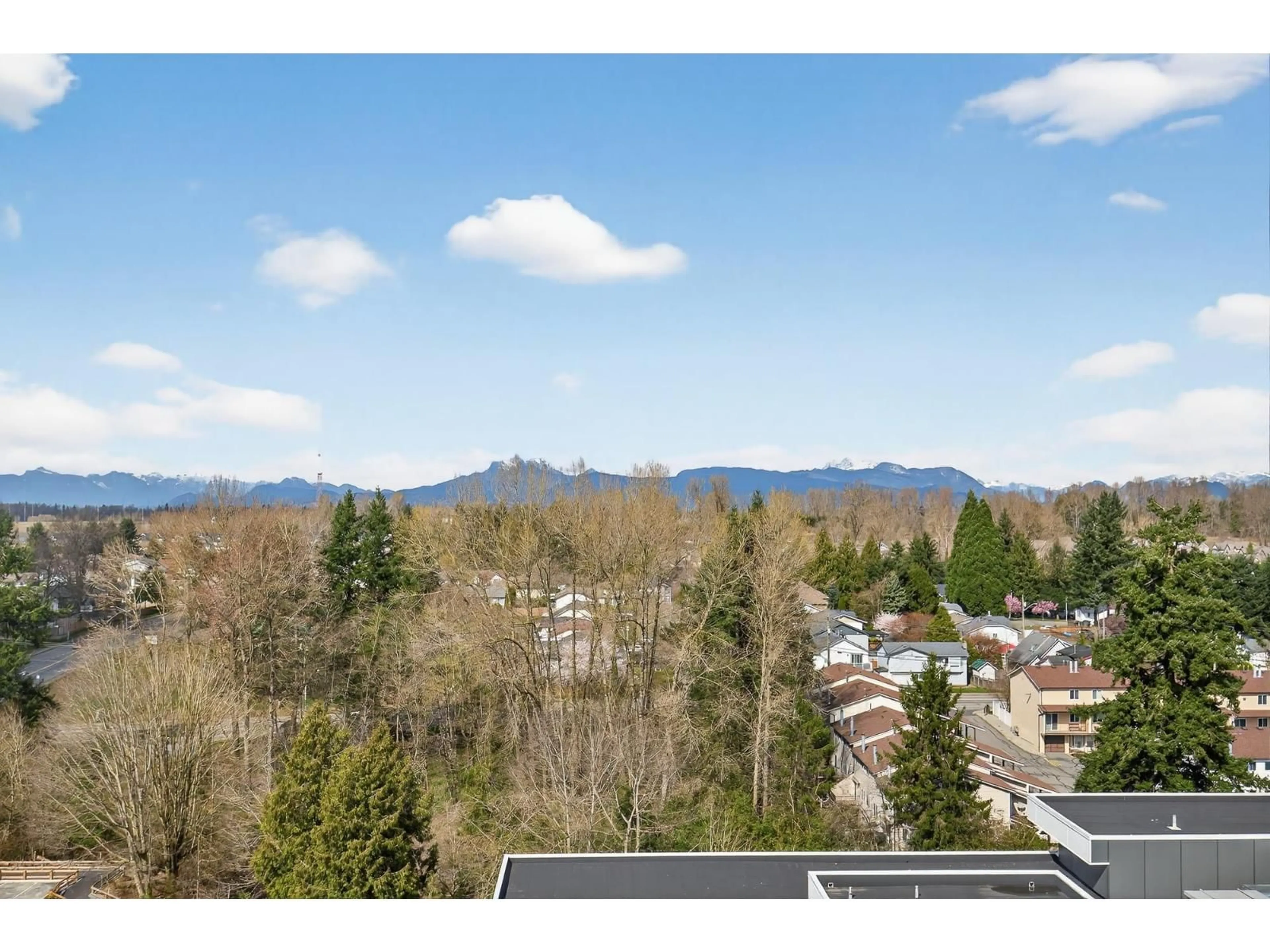 A pic from outside/outdoor area/front of a property/back of a property/a pic from drone, mountain view for 1006 - 27254 ALDERGROVE TOWN CENTRE DRIVE, Langley British Columbia V4W3N7