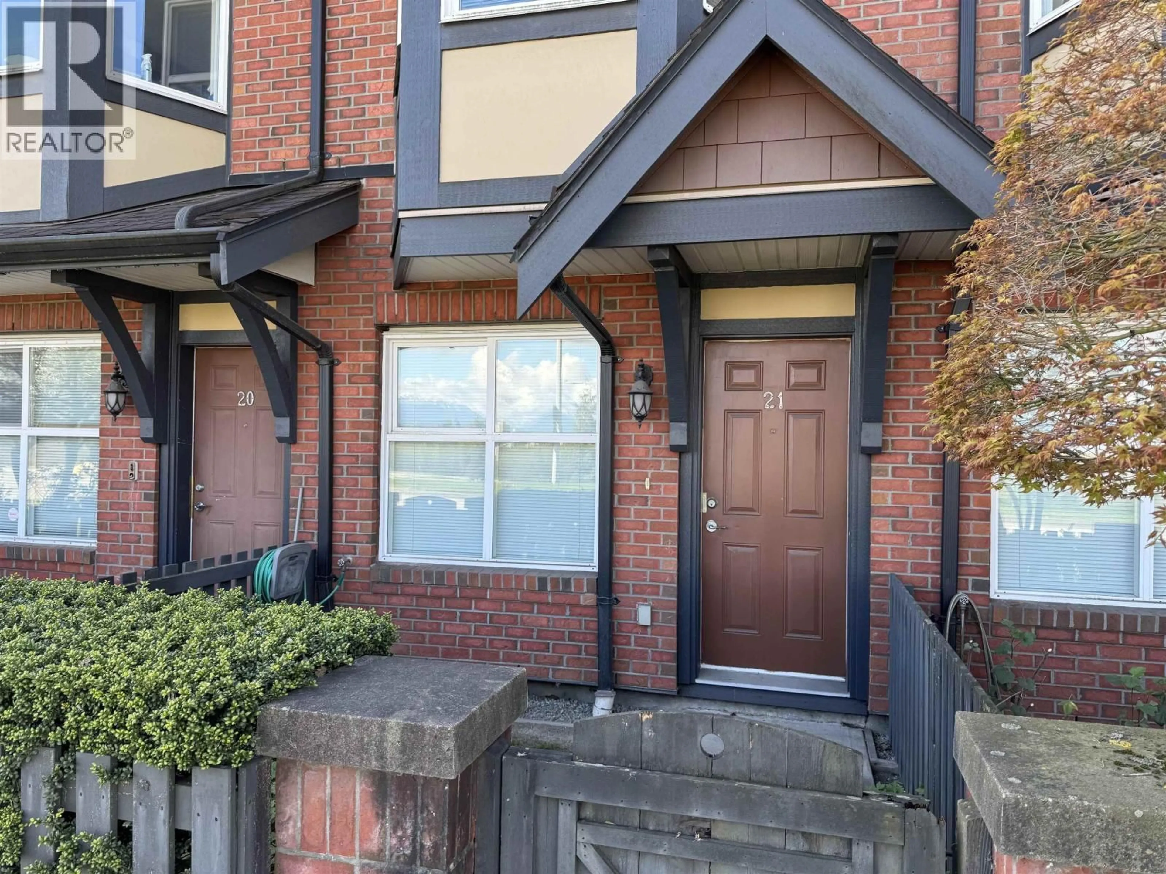 Home with brick exterior material, street for 21 - 6099 ALDER STREET, Richmond British Columbia V6Y0A8