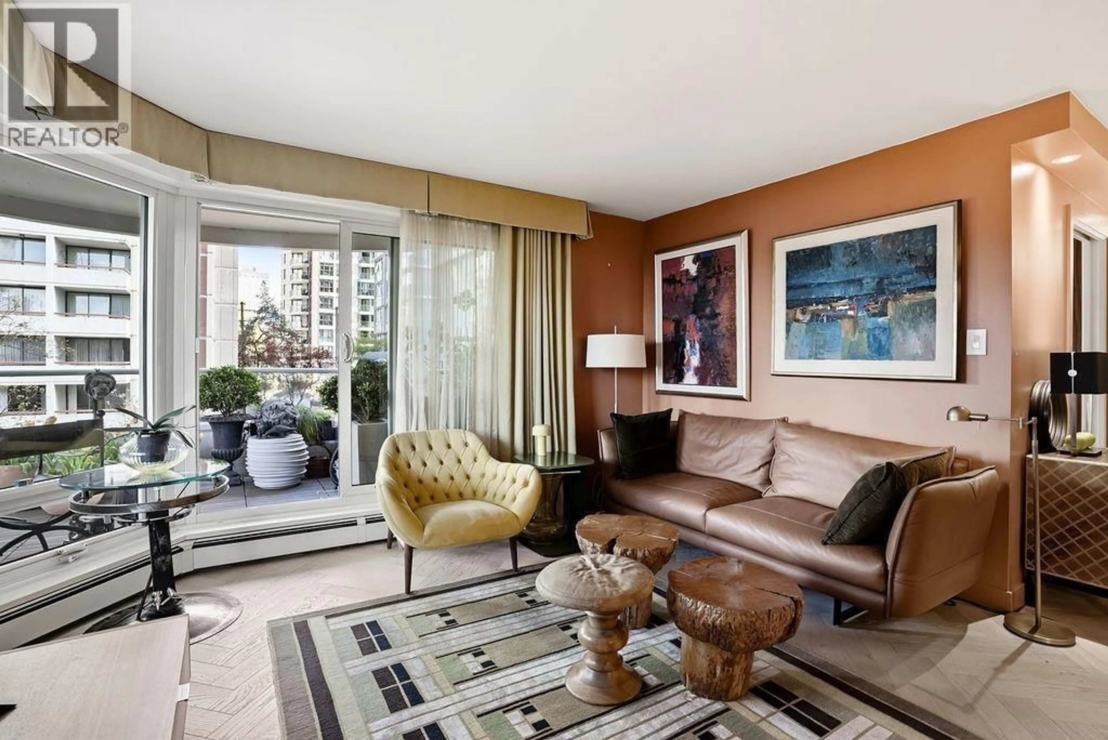 Living room with furniture, unknown for 403 - 1020 HARWOOD STREET, Vancouver British Columbia V6E4R1