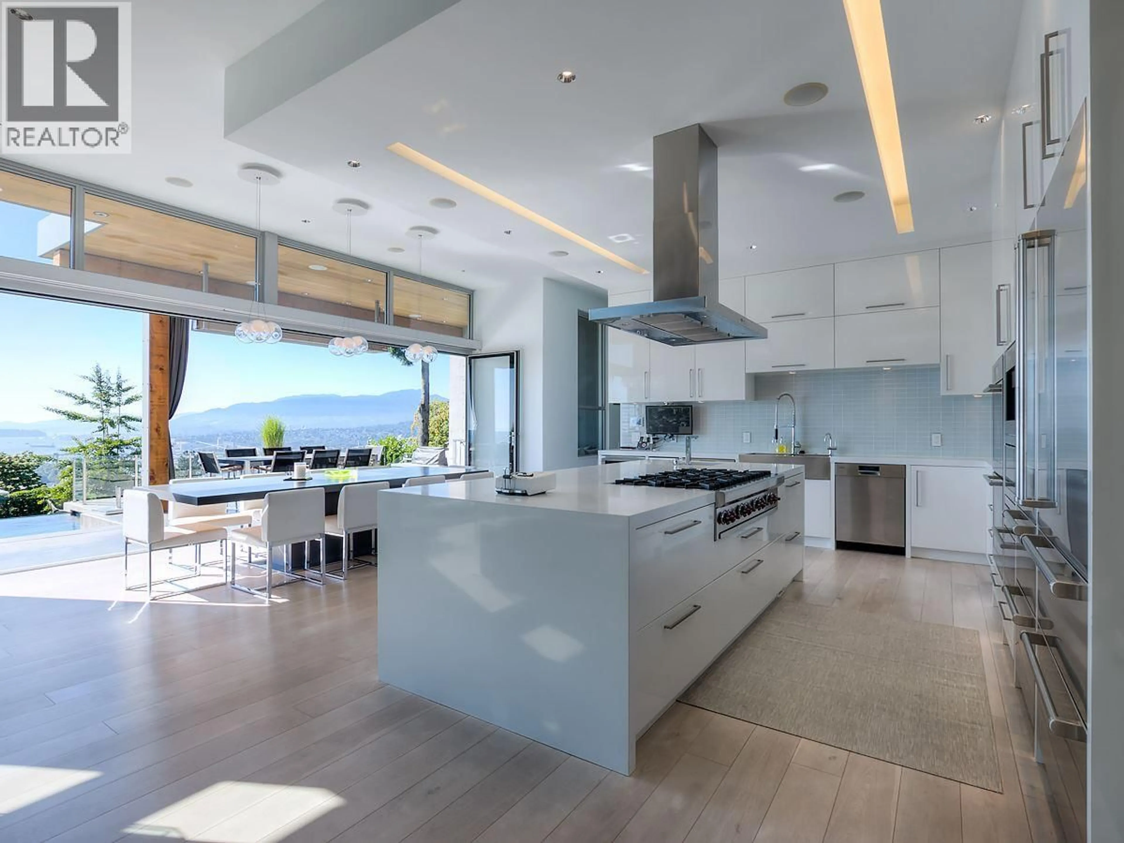 Contemporary kitchen, ceramic/tile floor for 389 GLYNDE AVENUE, Burnaby British Columbia V5B1H1