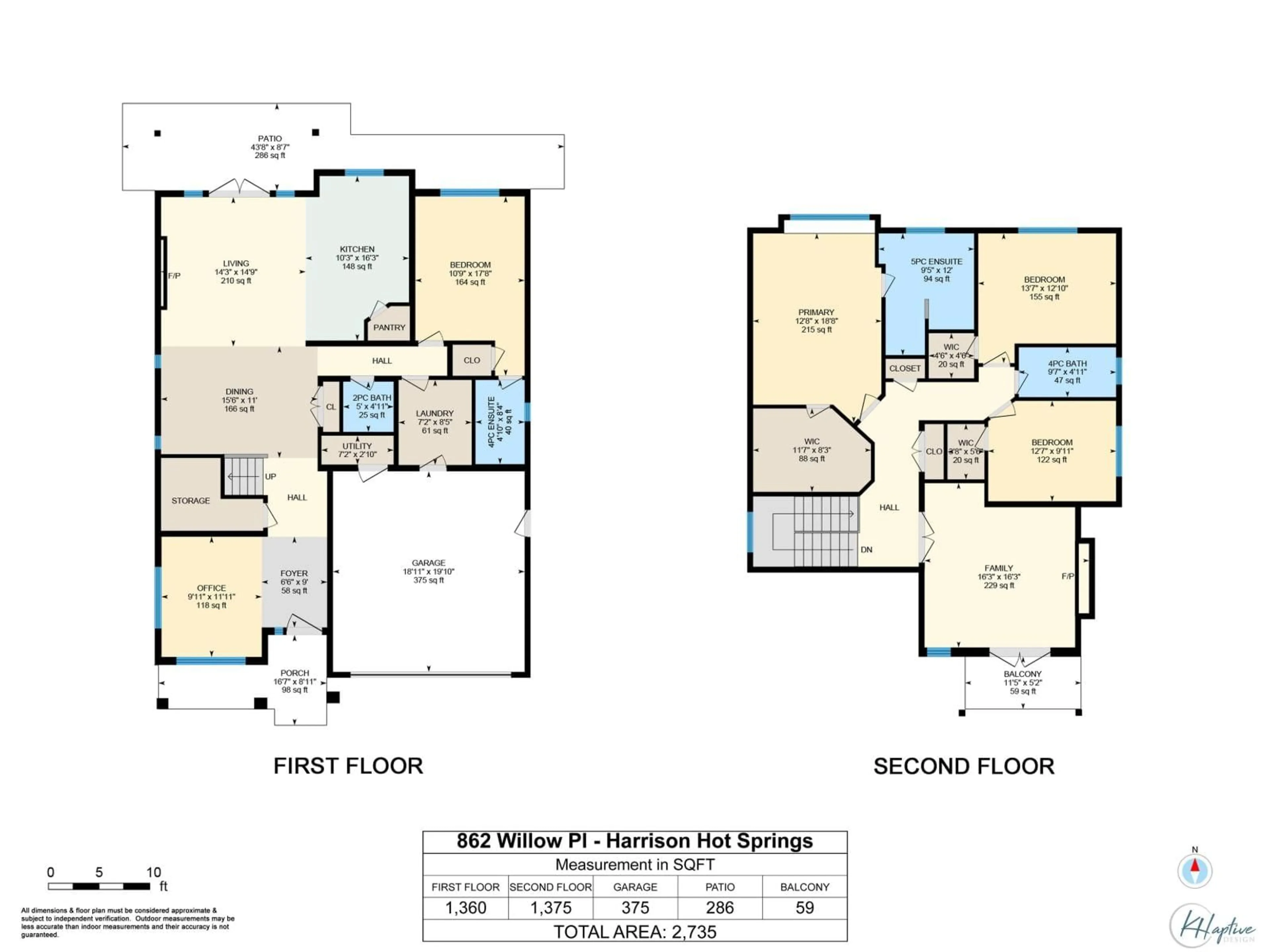 Floor plan for 862 WILLOW PLACE, Harrison Hot Springs British Columbia V0M1K0