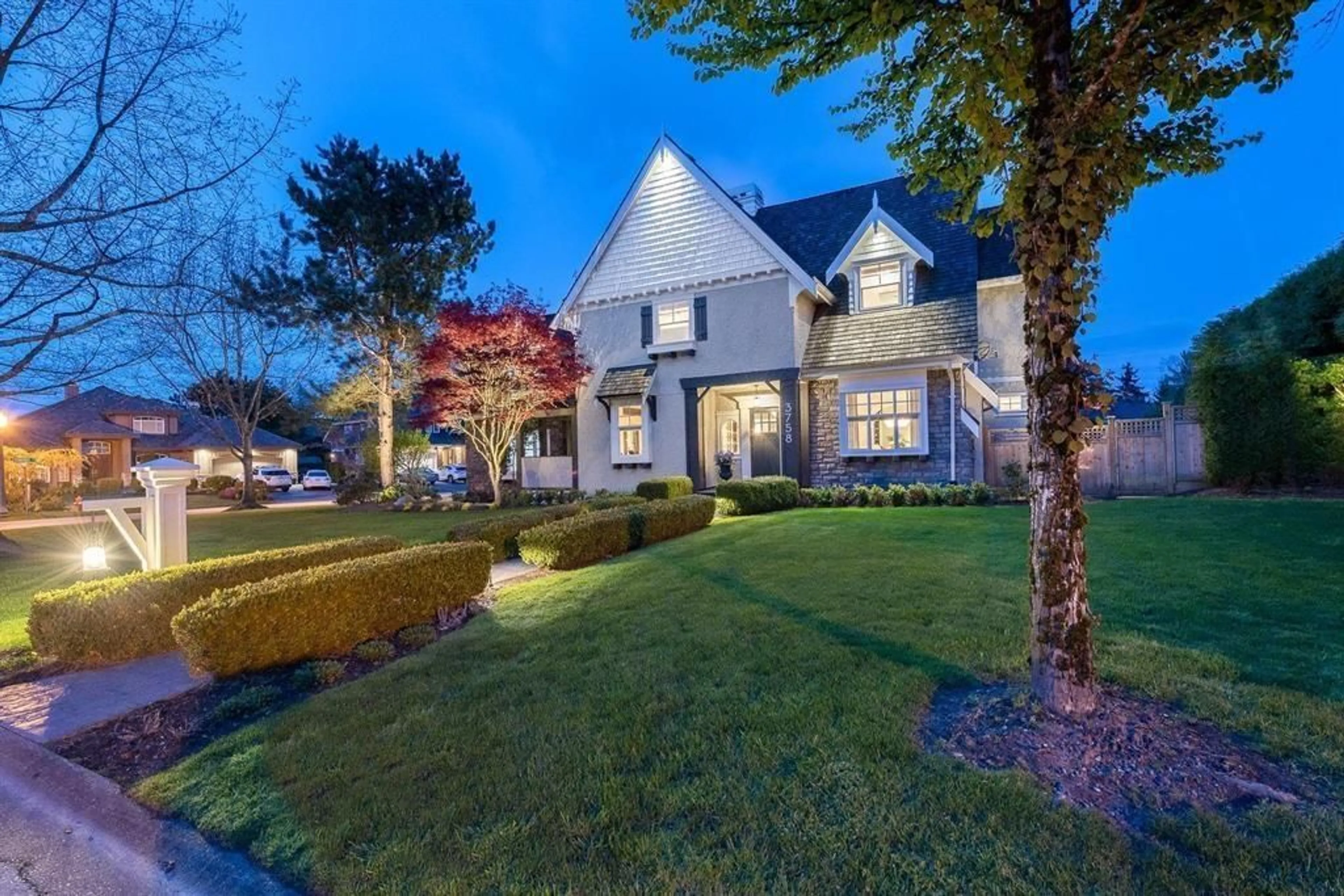 Home with brick exterior material, street for 3758 DEVONSHIRE DRIVE, Surrey British Columbia V3Z0H8