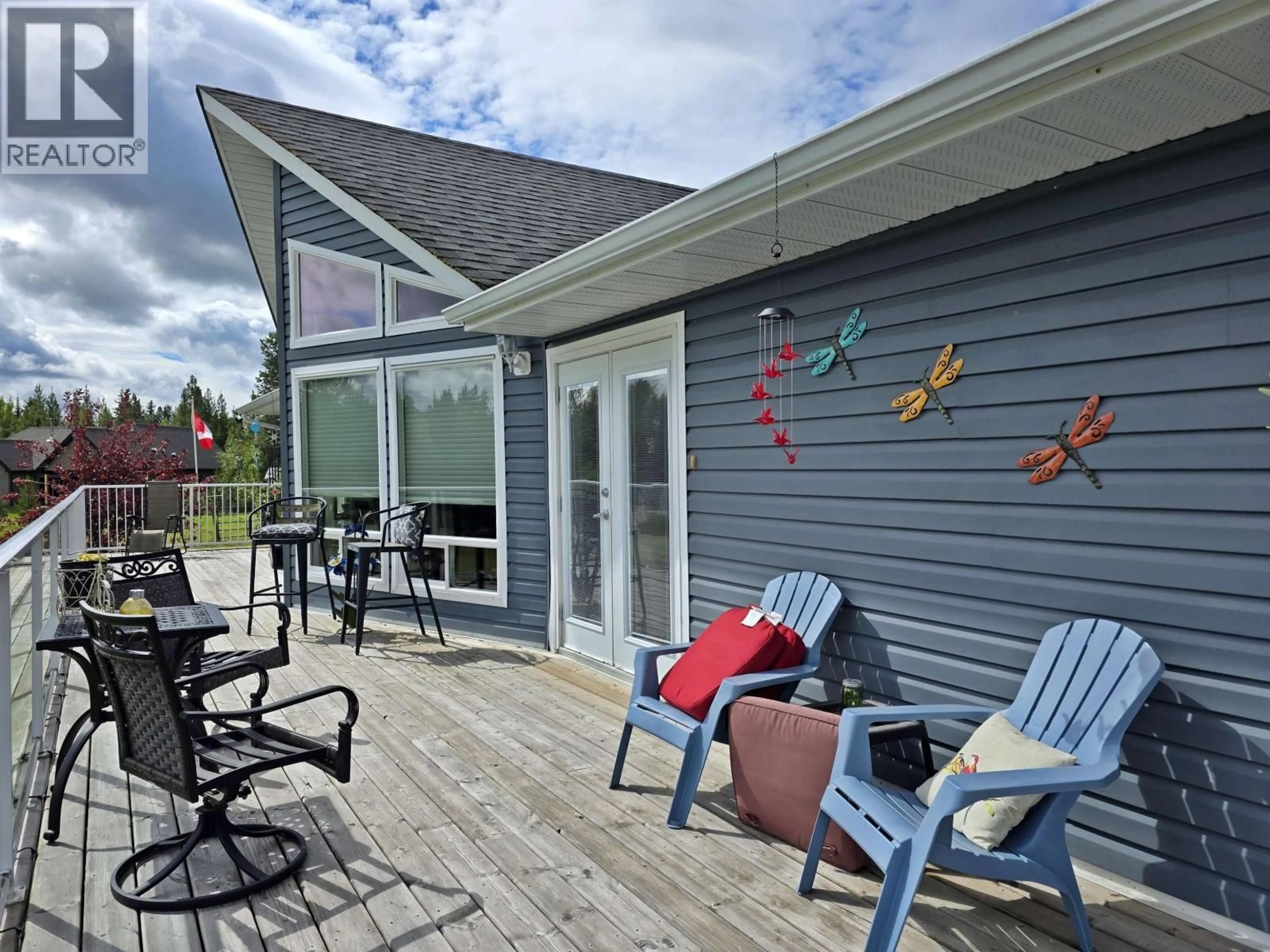 Patio, water/lake/river/ocean view for 4812 TEN MILE LAKE ROAD, Quesnel British Columbia V2J6X1