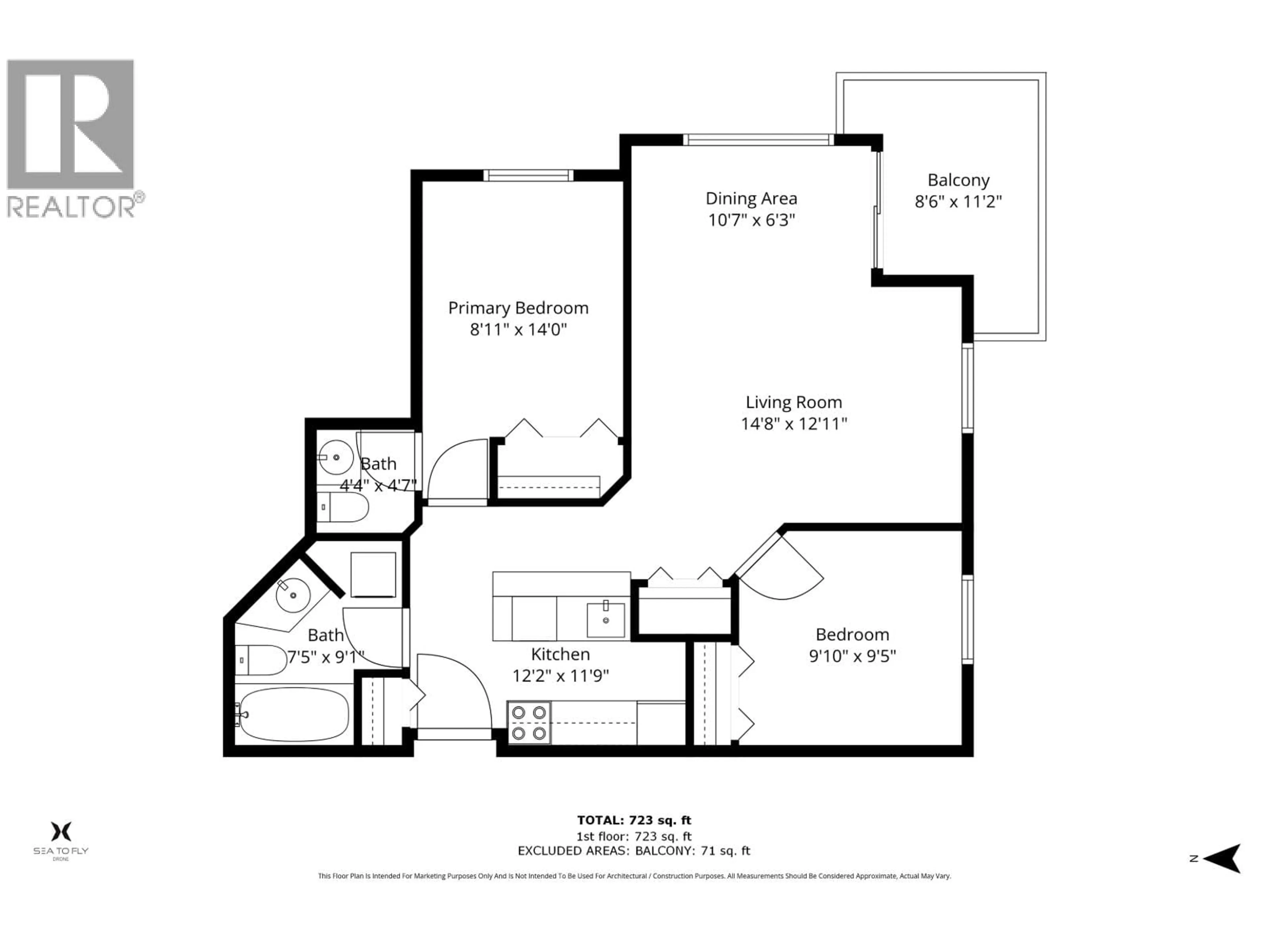 Floor plan for D207 - 40160 WILLOW CRESCENT, Squamish British Columbia V8B0M2