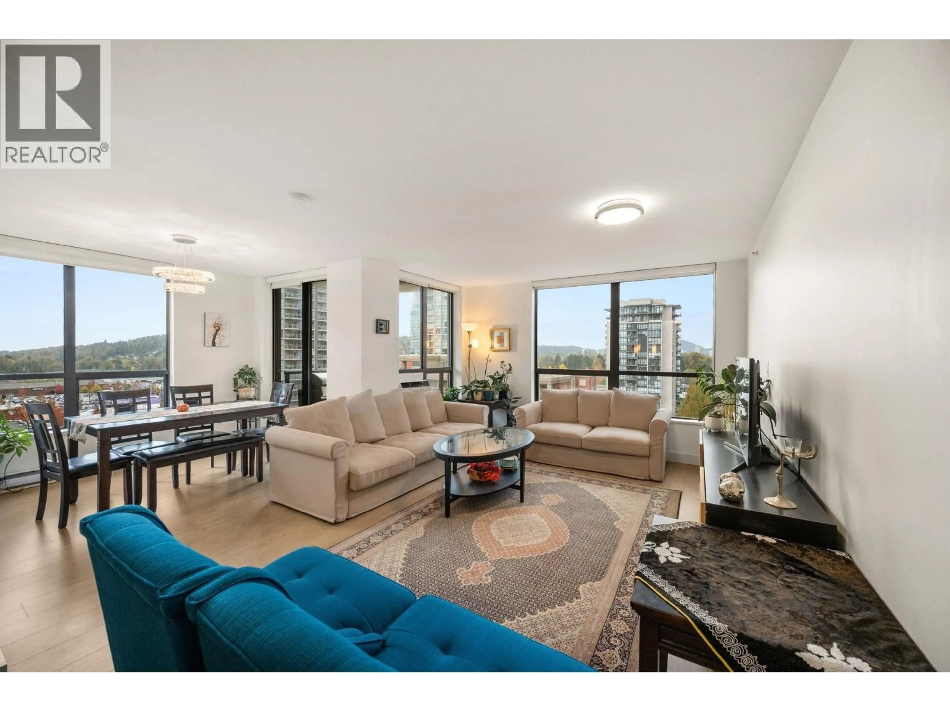 Living room with furniture, unknown for 1203 - 1185 THE HIGH STREET, Coquitlam British Columbia V3B0A9