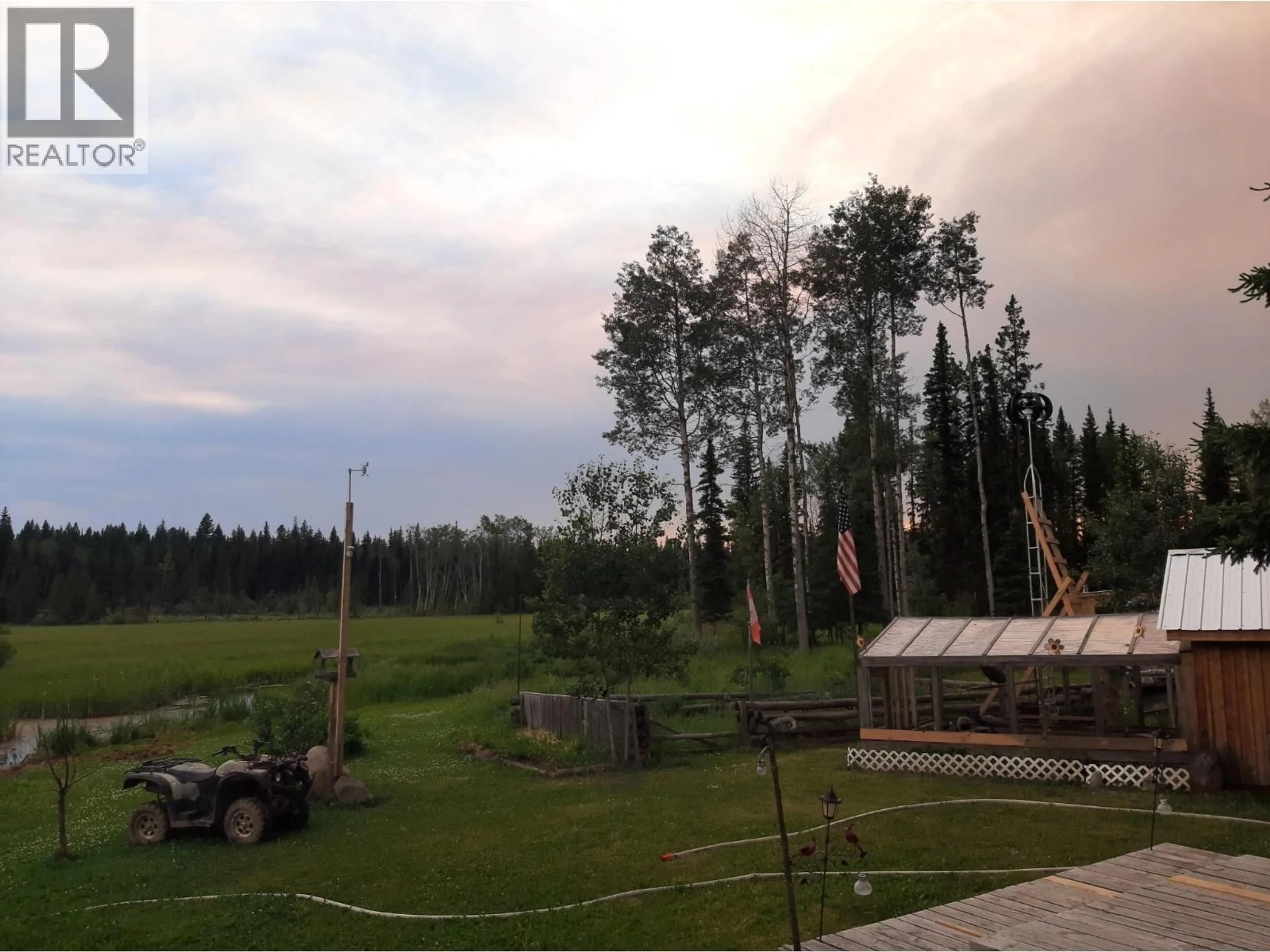 A pic from outside/outdoor area/front of a property/back of a property/a pic from drone, forest/trees view for 6534 HORSE LAKE FOREST SERVICE ROAD, 100 Mile House British Columbia V0K2E3