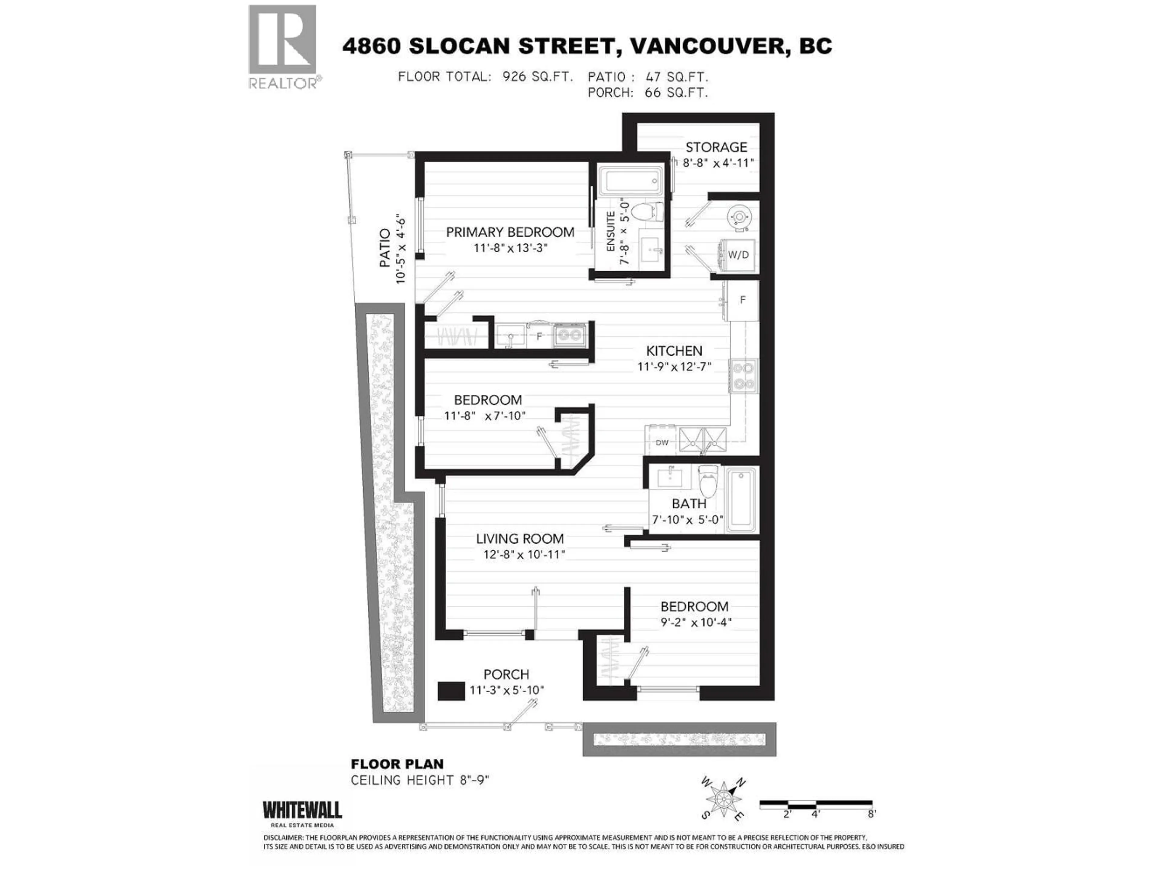 Floor plan for 4860 SLOCAN STREET, Vancouver British Columbia V5R2A3