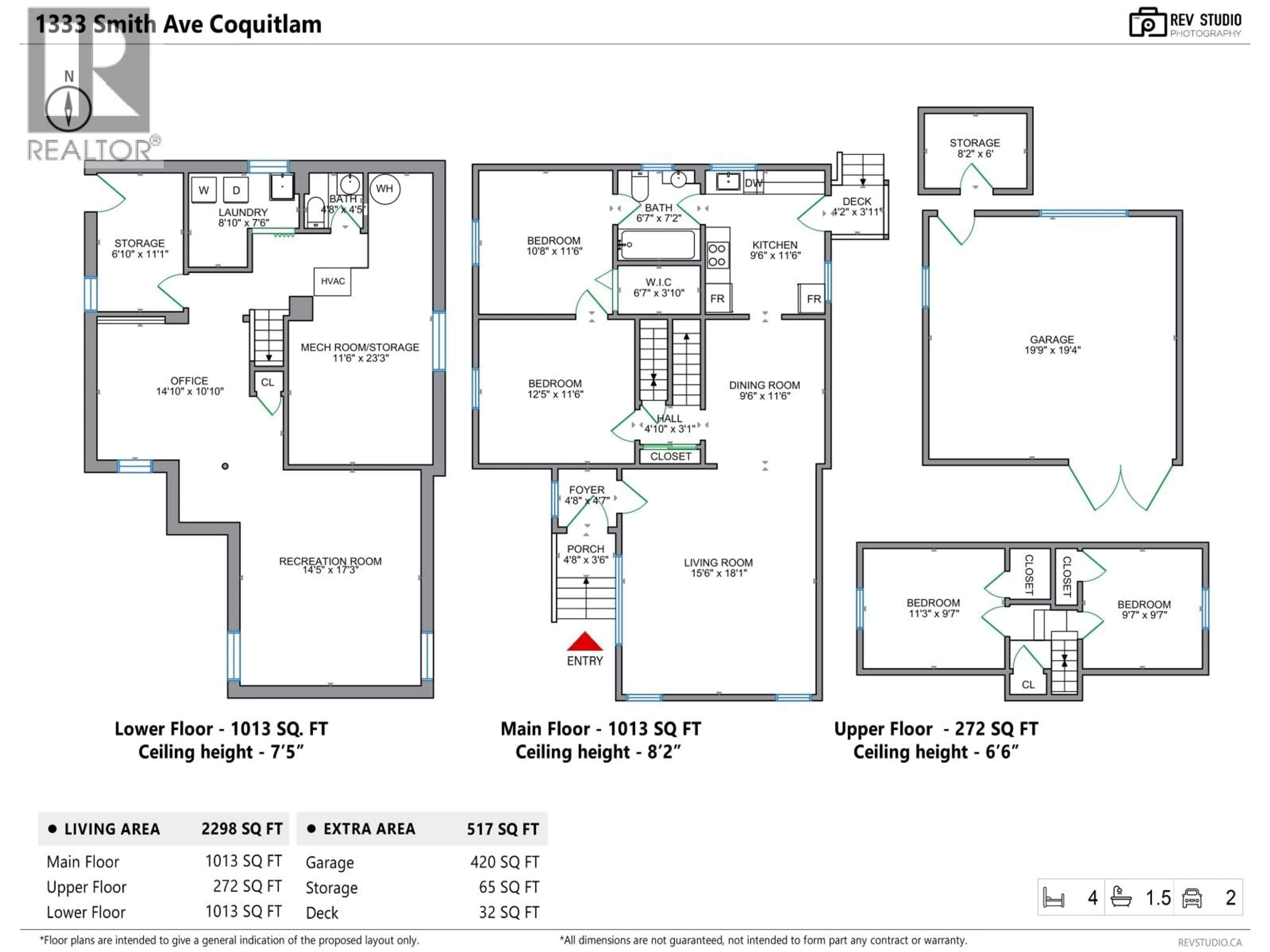 Floor plan for 1333 SMITH AVENUE, Coquitlam British Columbia V3J2Y1
