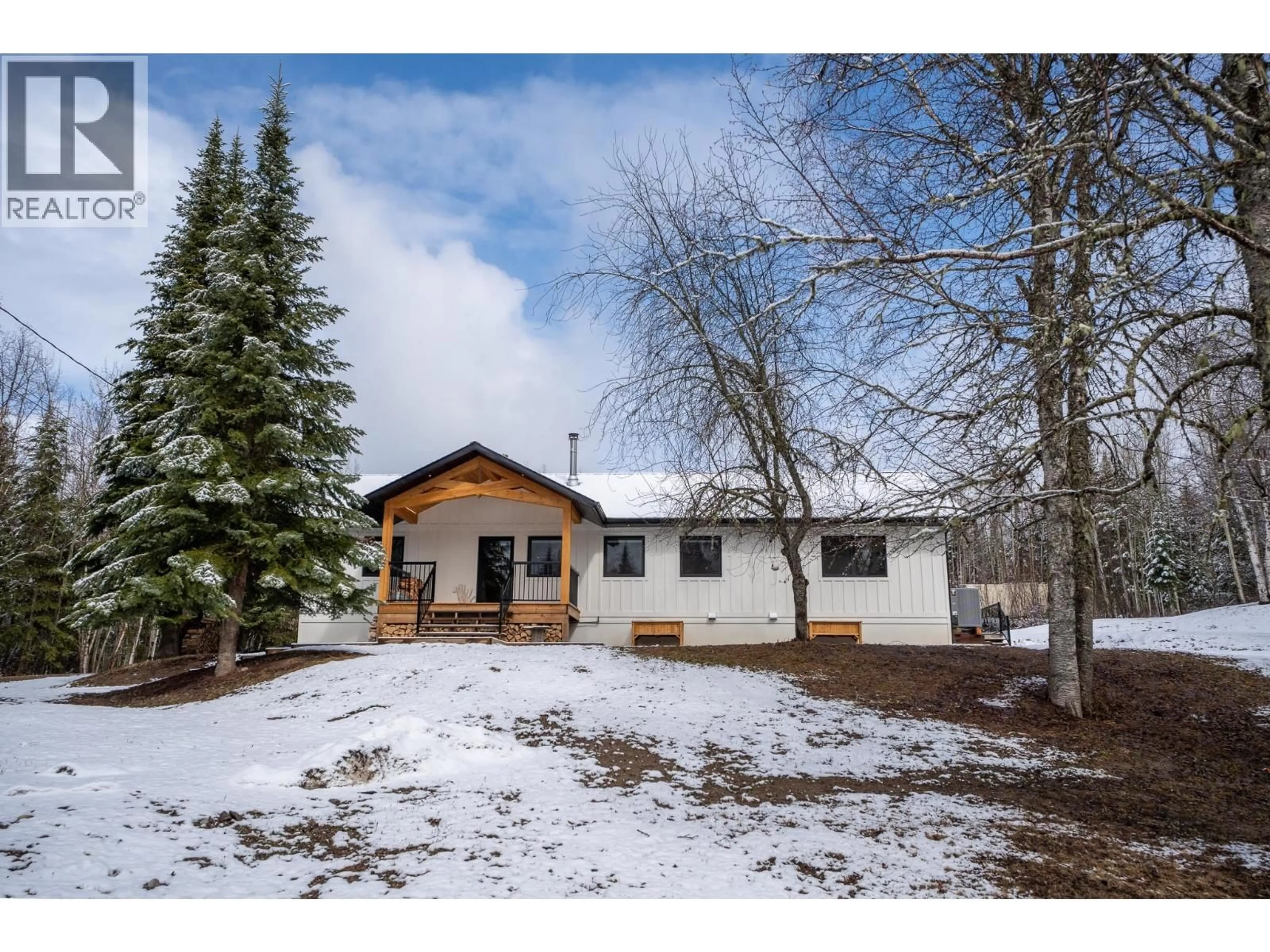 A pic from outside/outdoor area/front of a property/back of a property/a pic from drone, mountain view for 1282 FOREMAN ROAD, Prince George British Columbia V2K5C5