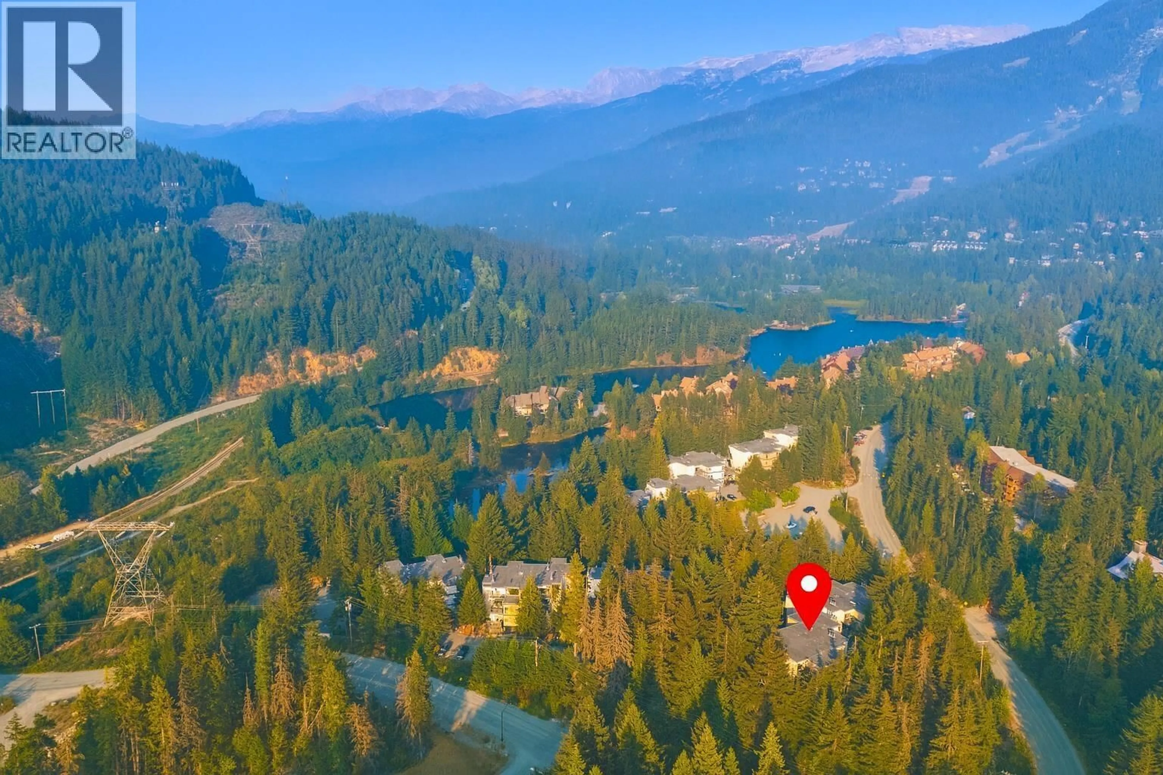 A pic from outside/outdoor area/front of a property/back of a property/a pic from drone, unknown for F201 - 1400 ALTA LAKE ROAD, Whistler British Columbia V8E0G9
