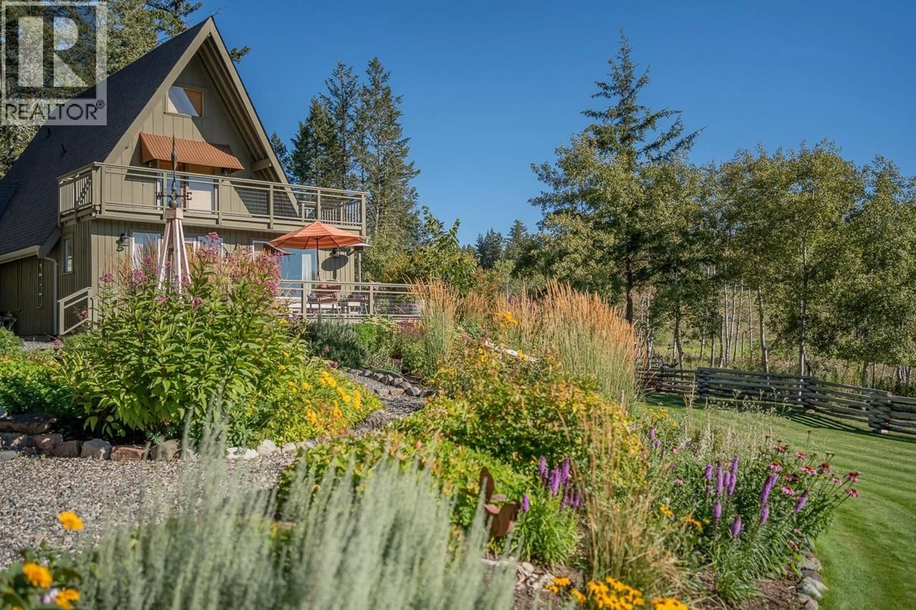 Patio, water/lake/river/ocean view for 5058 BLOCK DRIVE, 108 Mile Ranch British Columbia V0K2Z0