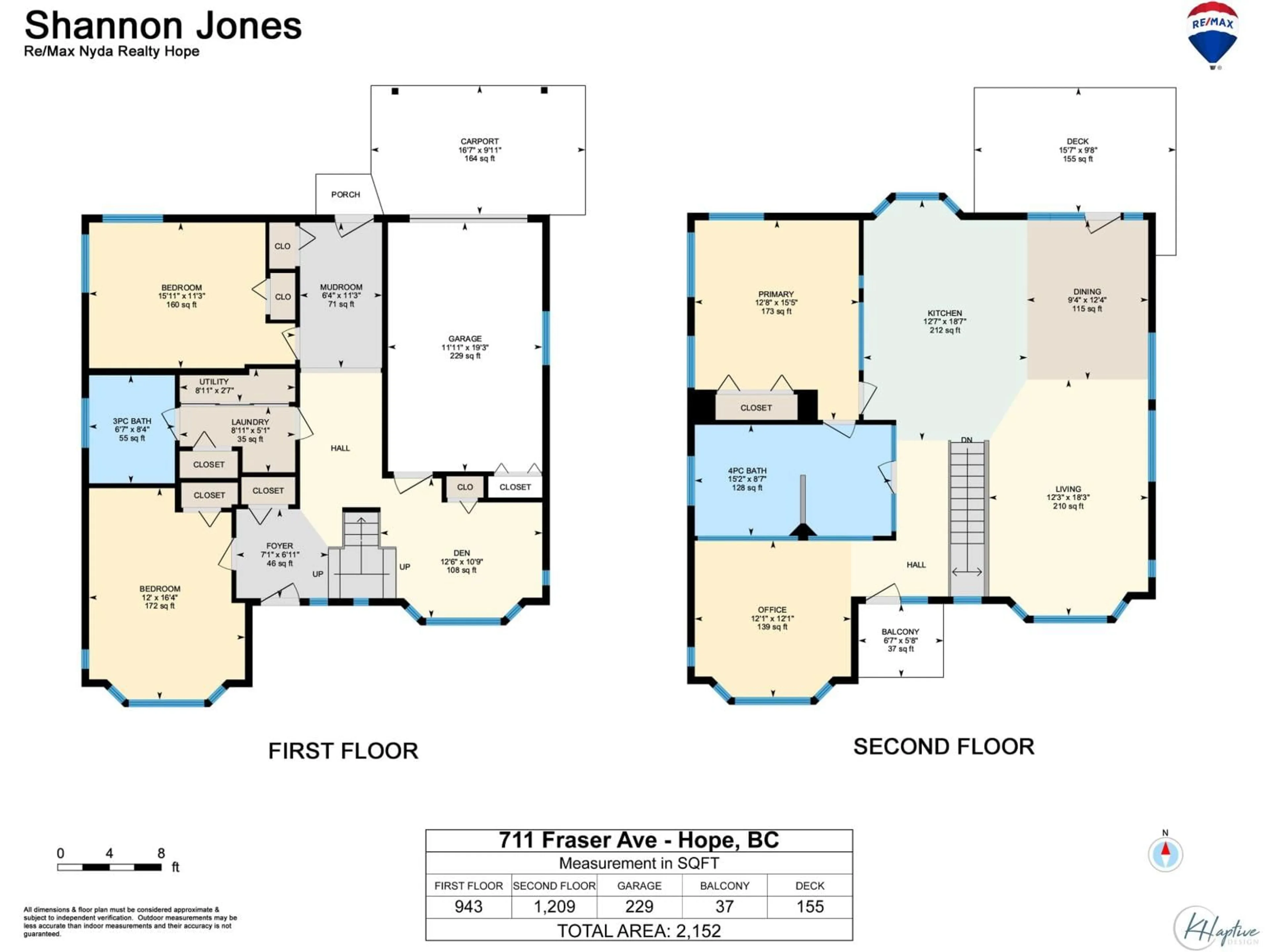 Floor plan for 711 FRASER AVENUE, Hope British Columbia V0X1L0