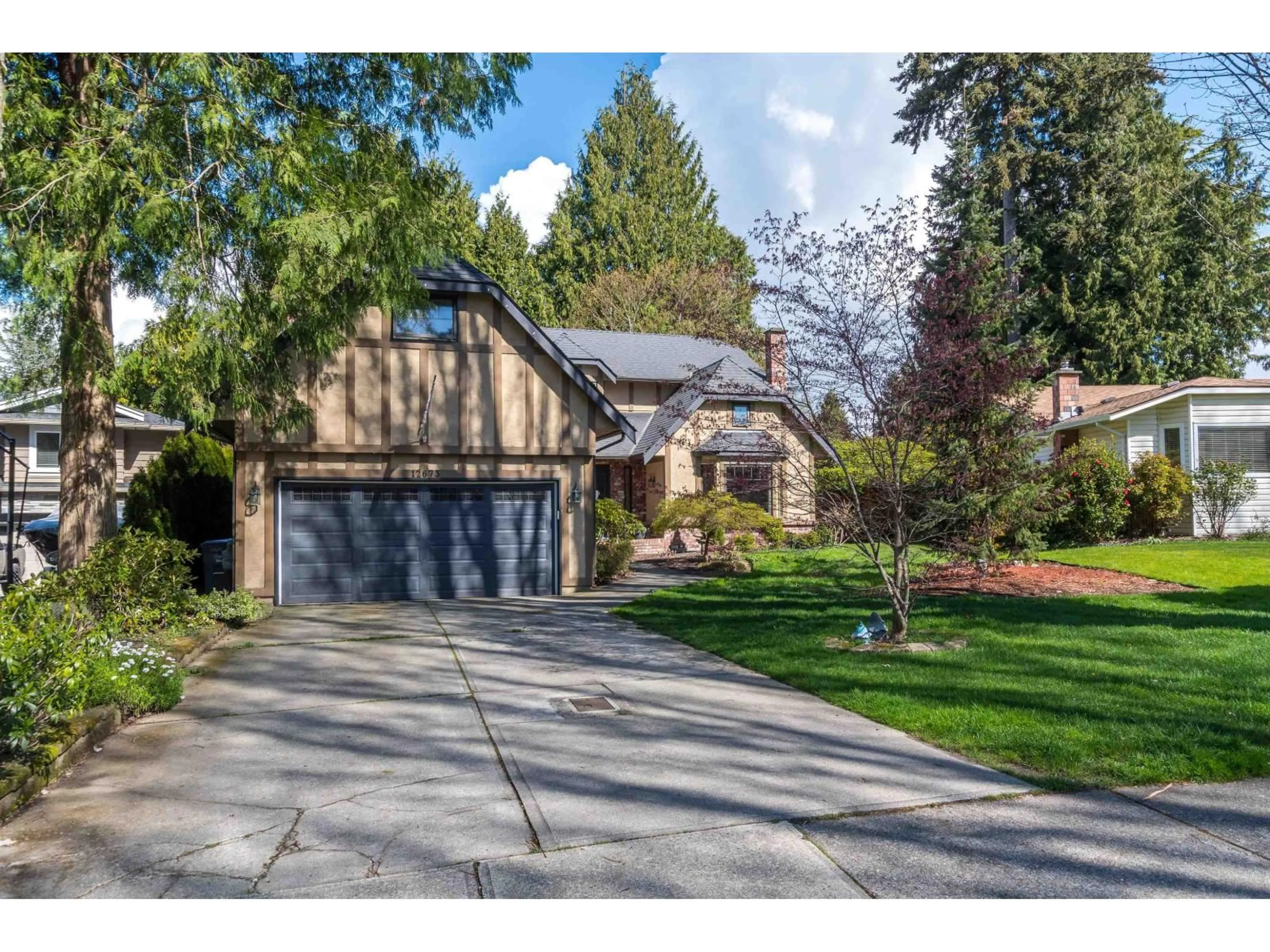 Home with brick exterior material, street for 12673 OCEAN CLIFF DRIVE, Surrey British Columbia V4A5Z6