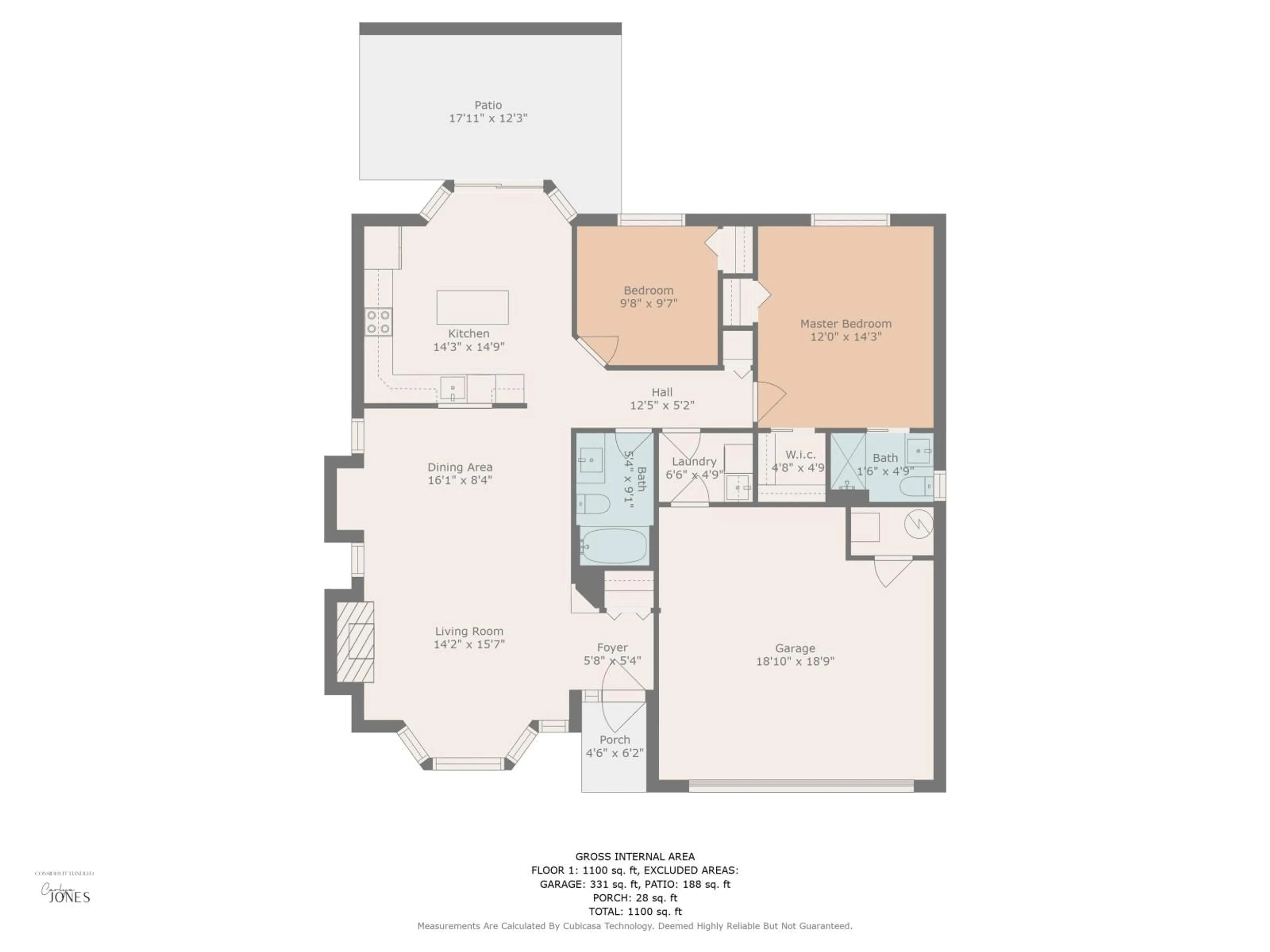 Floor plan for 6 - 9420 WOODBINE STREET, Chilliwack British Columbia V2P5S4