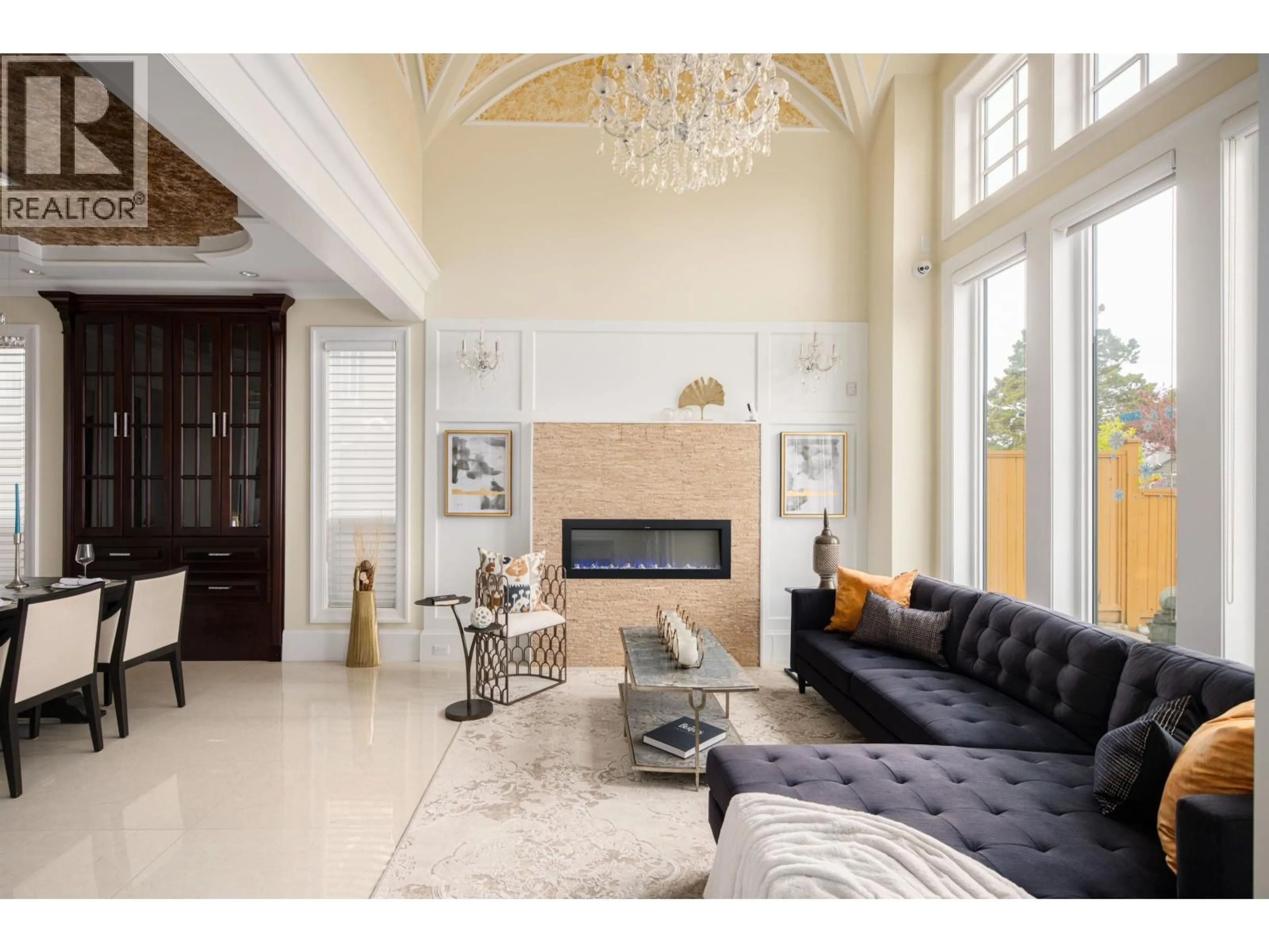 Living room with furniture, ceramic/tile floor for 10720 ANGLESEA DRIVE, Richmond British Columbia V7A3B9