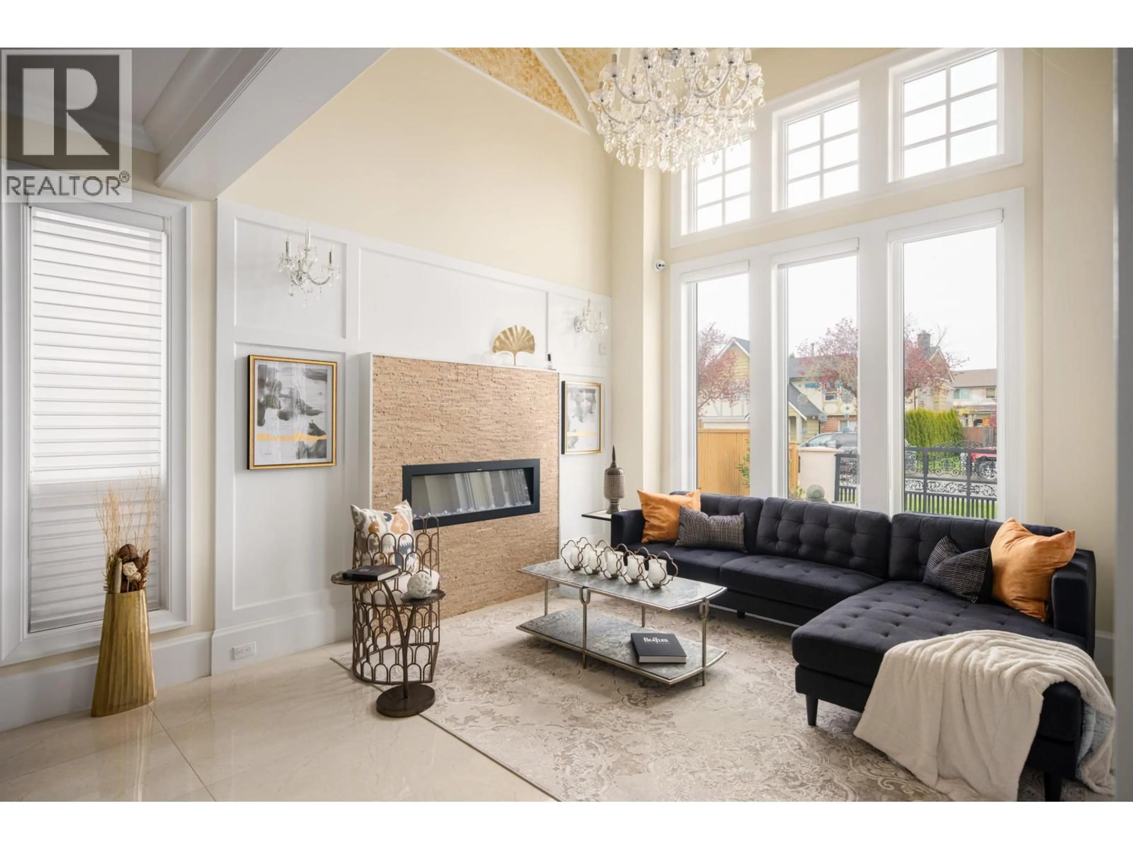 Living room with furniture, ceramic/tile floor for 10720 ANGLESEA DRIVE, Richmond British Columbia V7A3B9