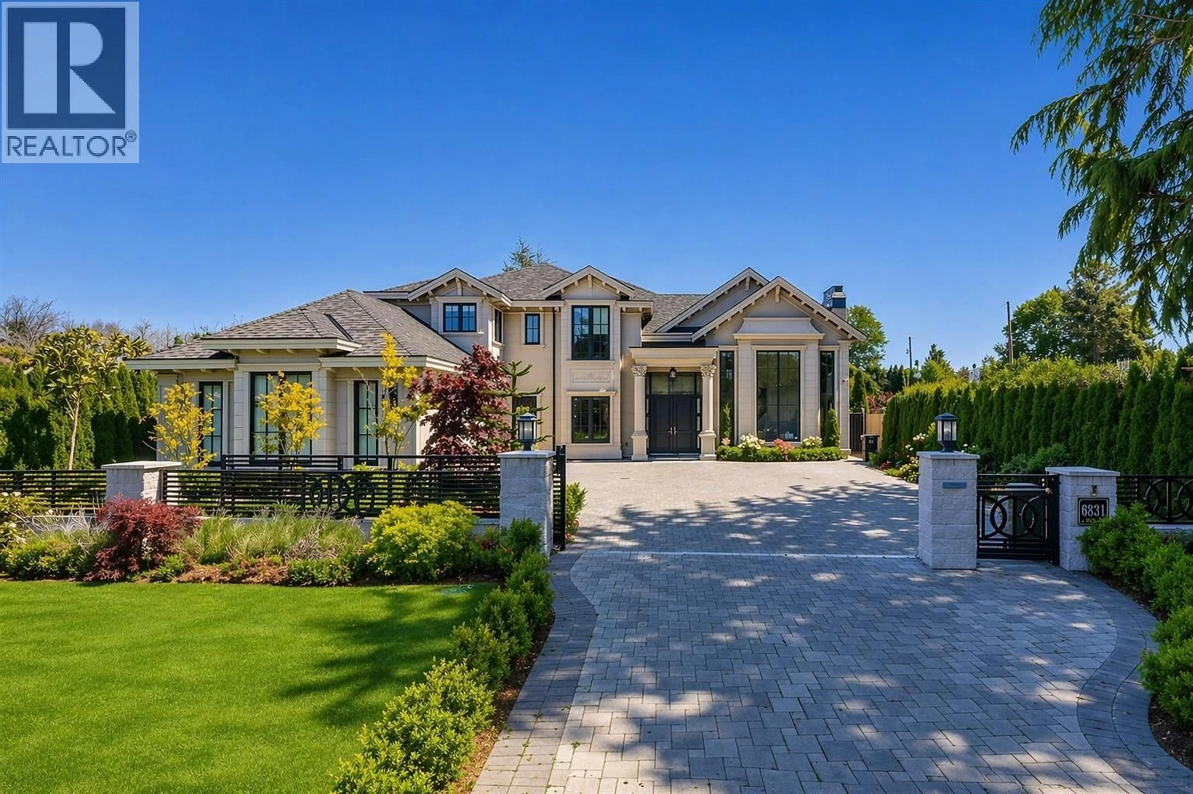 Home with brick exterior material, street for 6331 CHATSWORTH ROAD, Richmond British Columbia V7C3S4