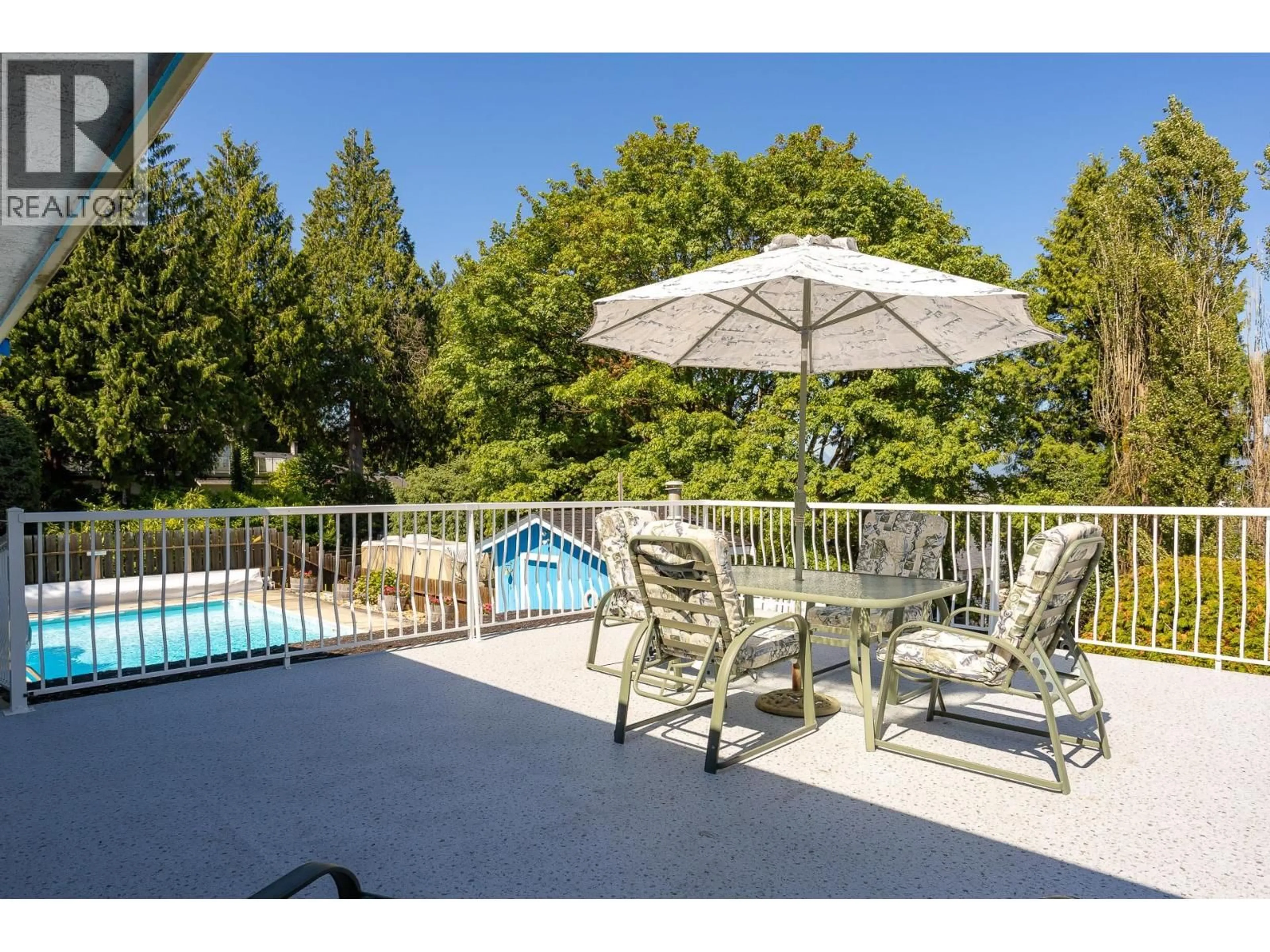 Patio, water/lake/river/ocean view for 1619 STELLA PLACE, Port Coquitlam British Columbia V3C2R4