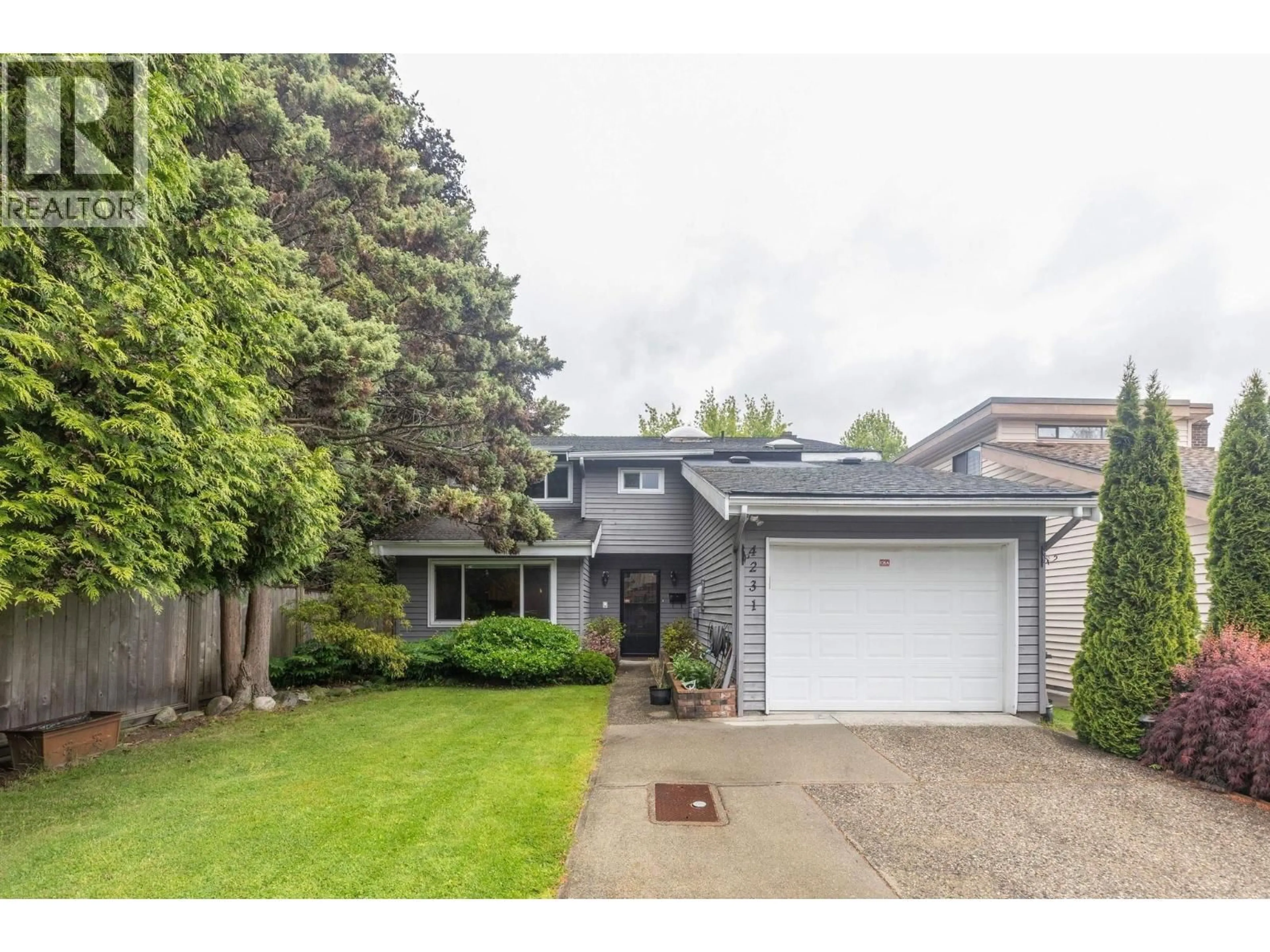 Home with vinyl exterior material, street for 4231 CORLESS ROAD, Richmond British Columbia V7C1N1