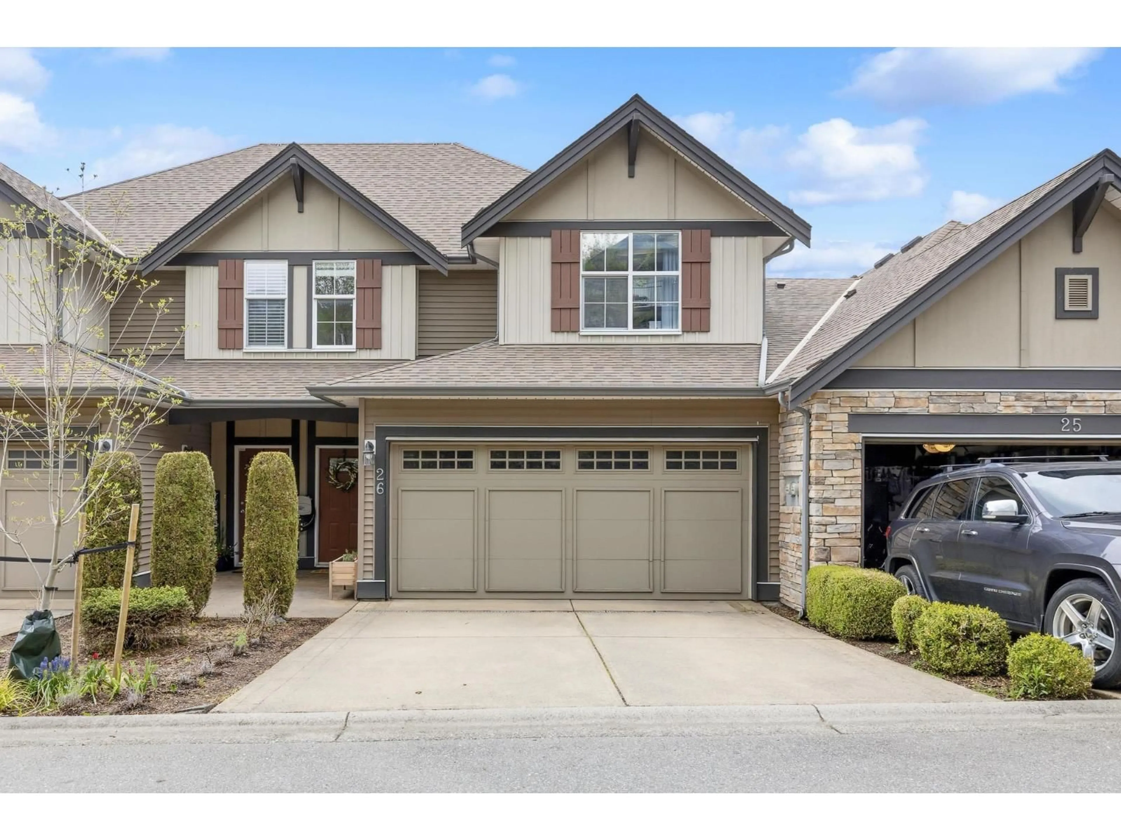 Home with brick exterior material, street for 26 - 5900 JINKERSON ROAD, Chilliwack British Columbia V2R0B2